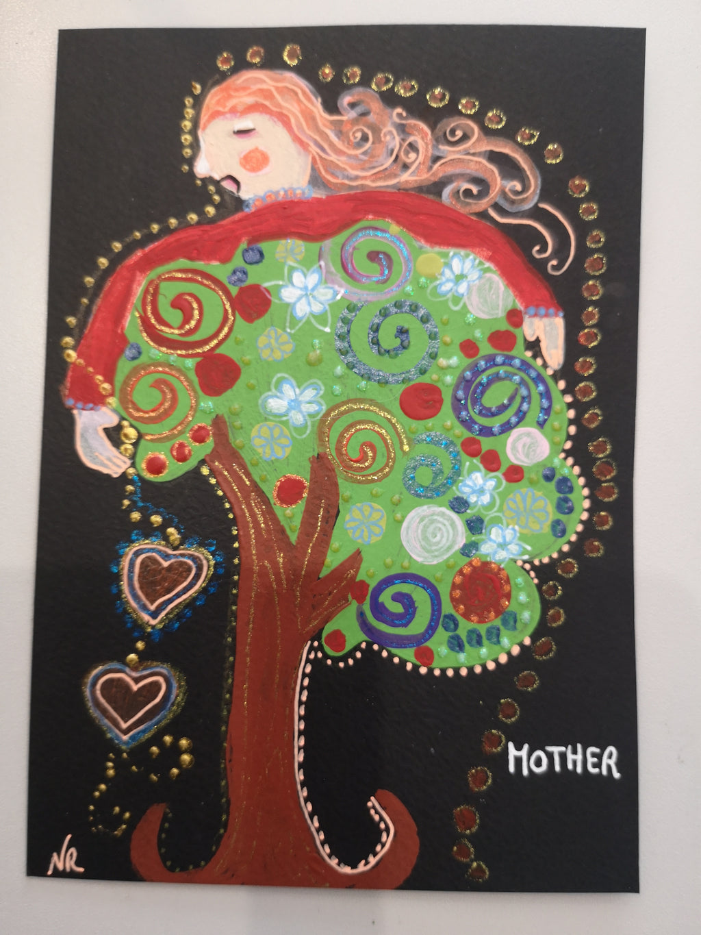 Mère Nature et arbre de vie