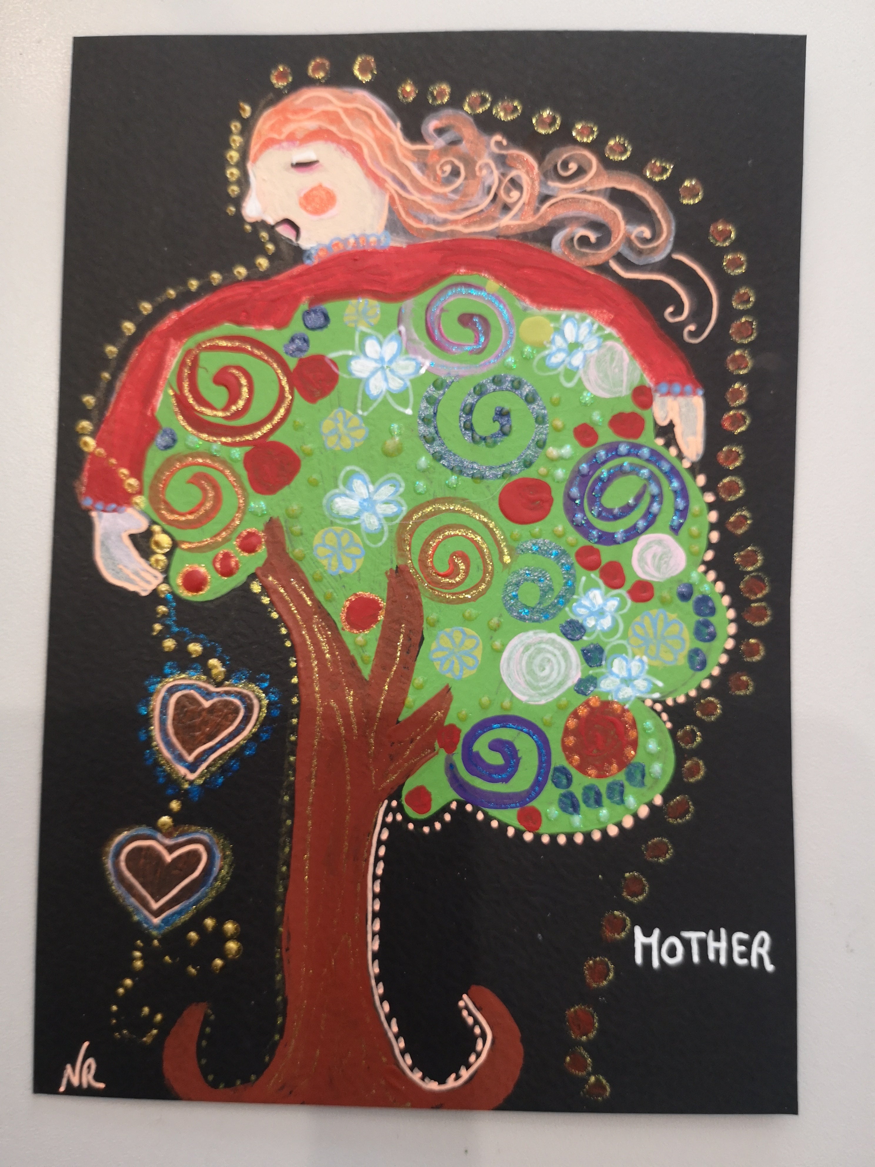 Mère Nature et arbre de vie
