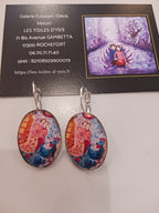 Boucles "Ton cœur dans le mien Bella"