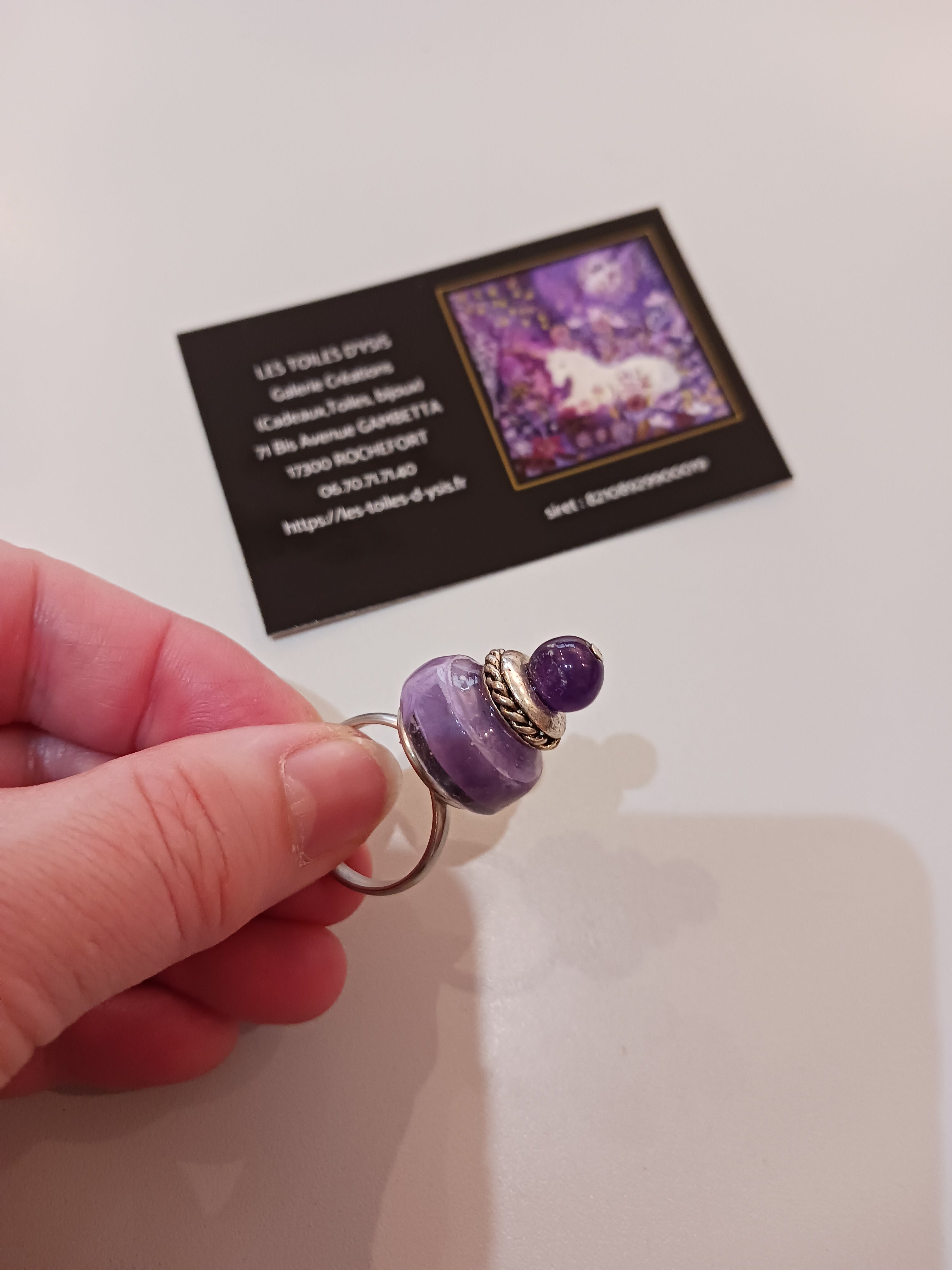 Bague Le pudding de Tante Adélaïde