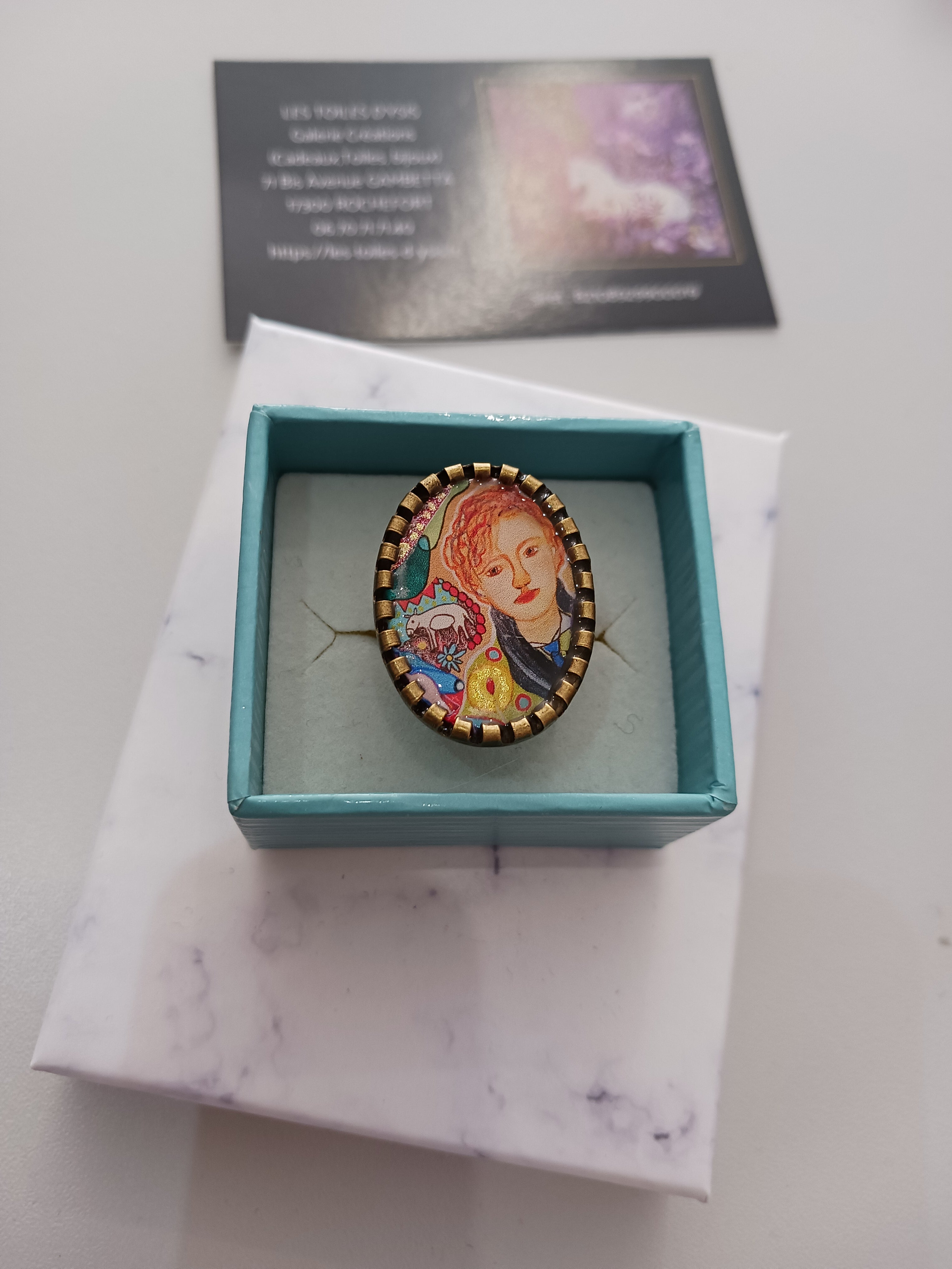 Bague "Le prince Chagall"