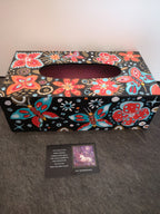 Folkart fleurs et papillons