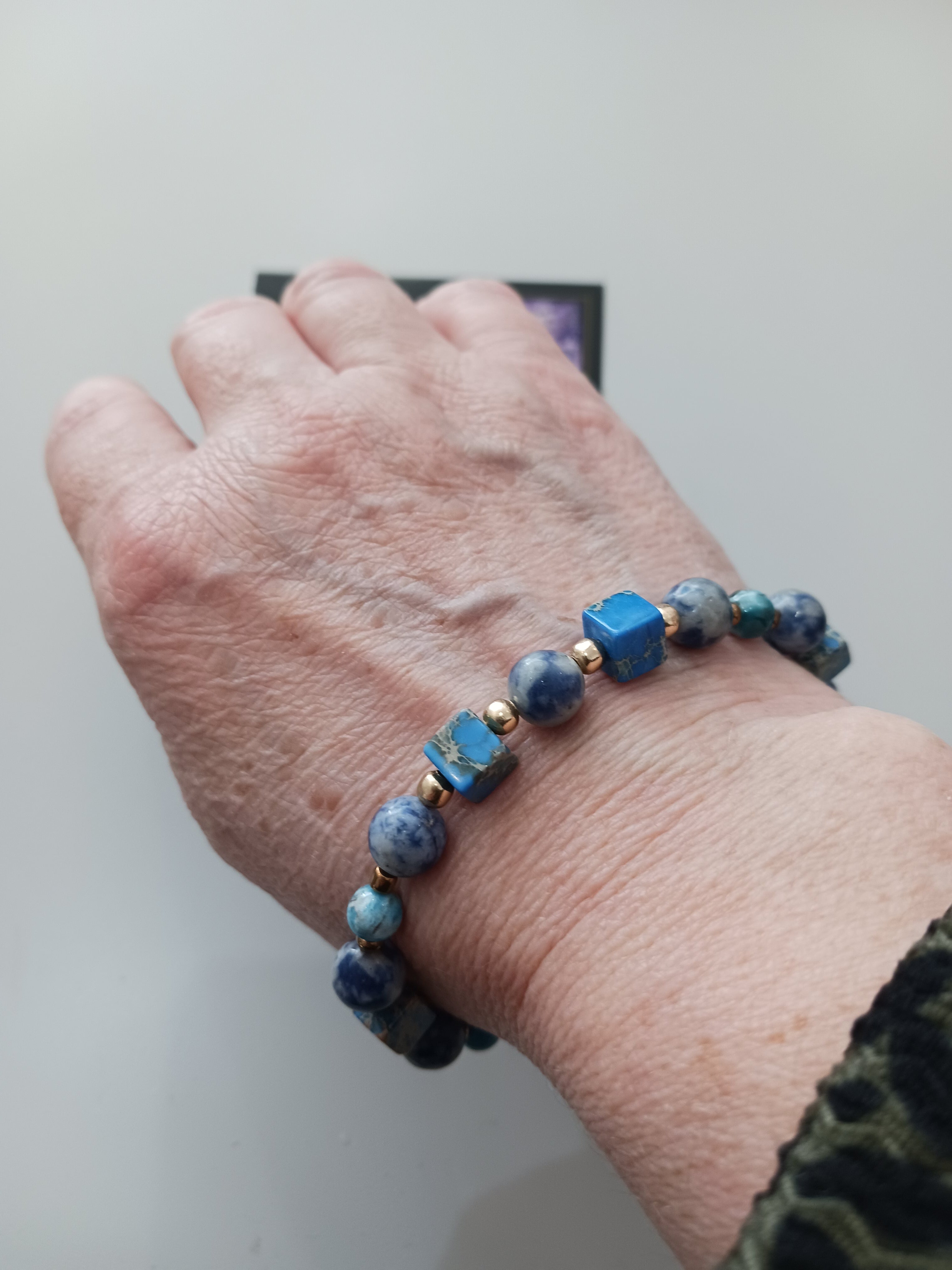 Bracelet semi précieux