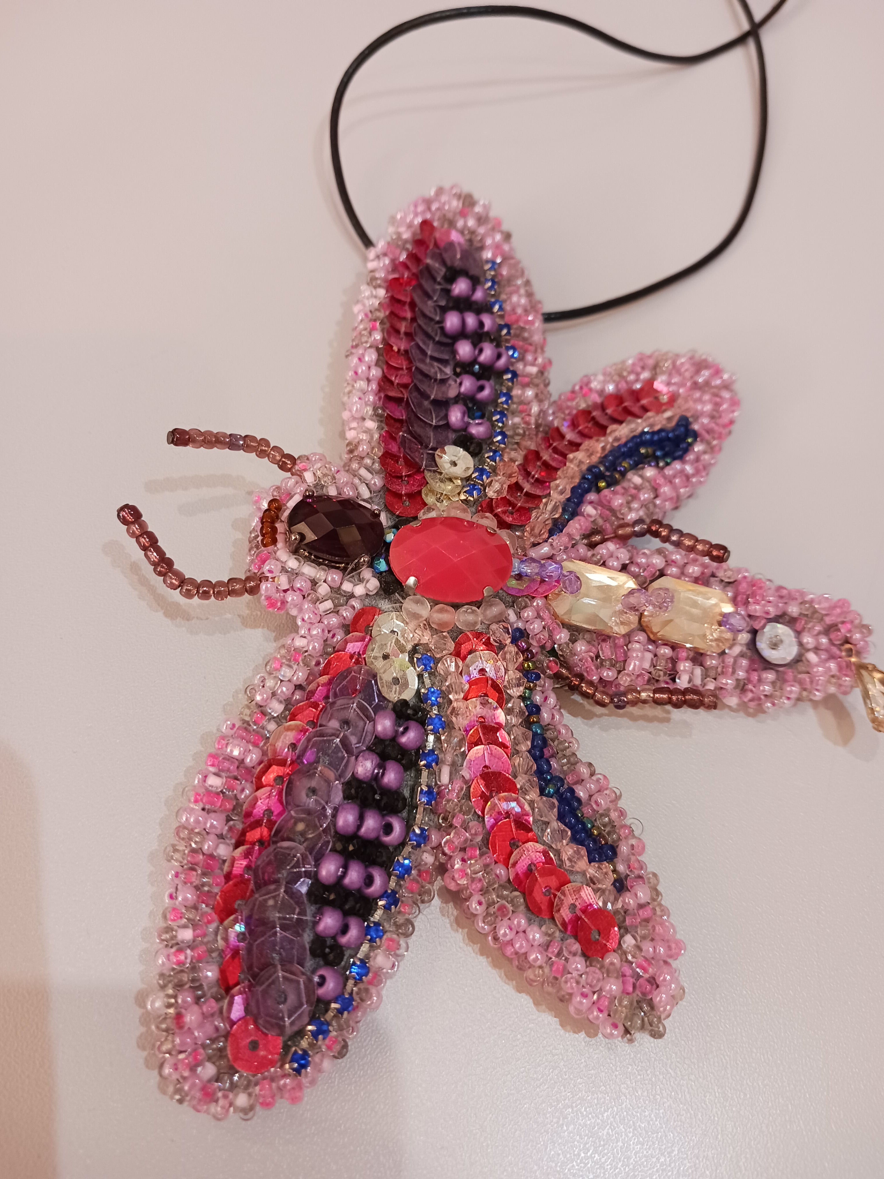 Collier libellule