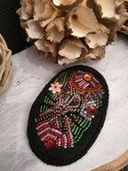 Broche Renard sous le soleil
