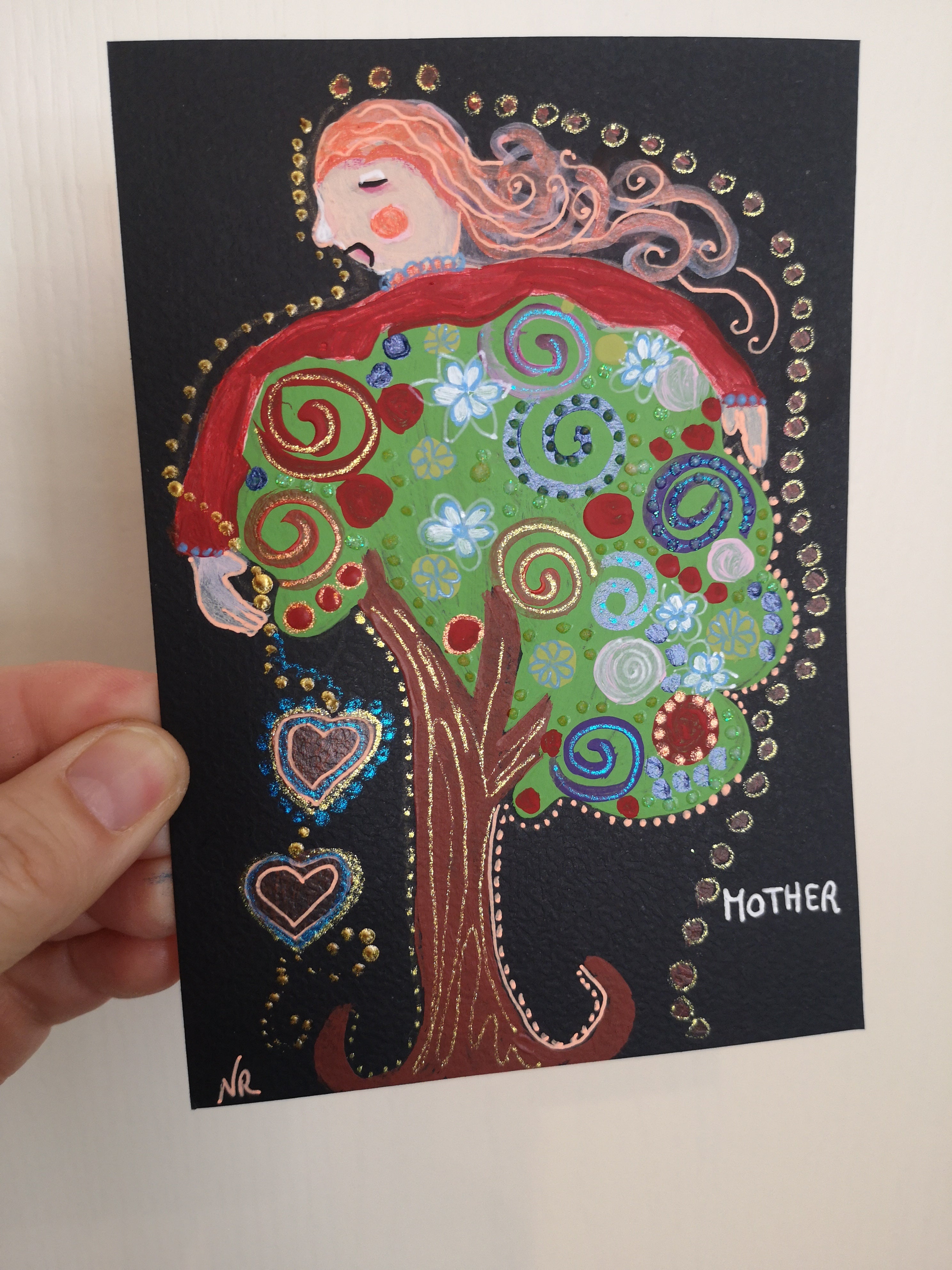 Mère Nature et arbre de vie