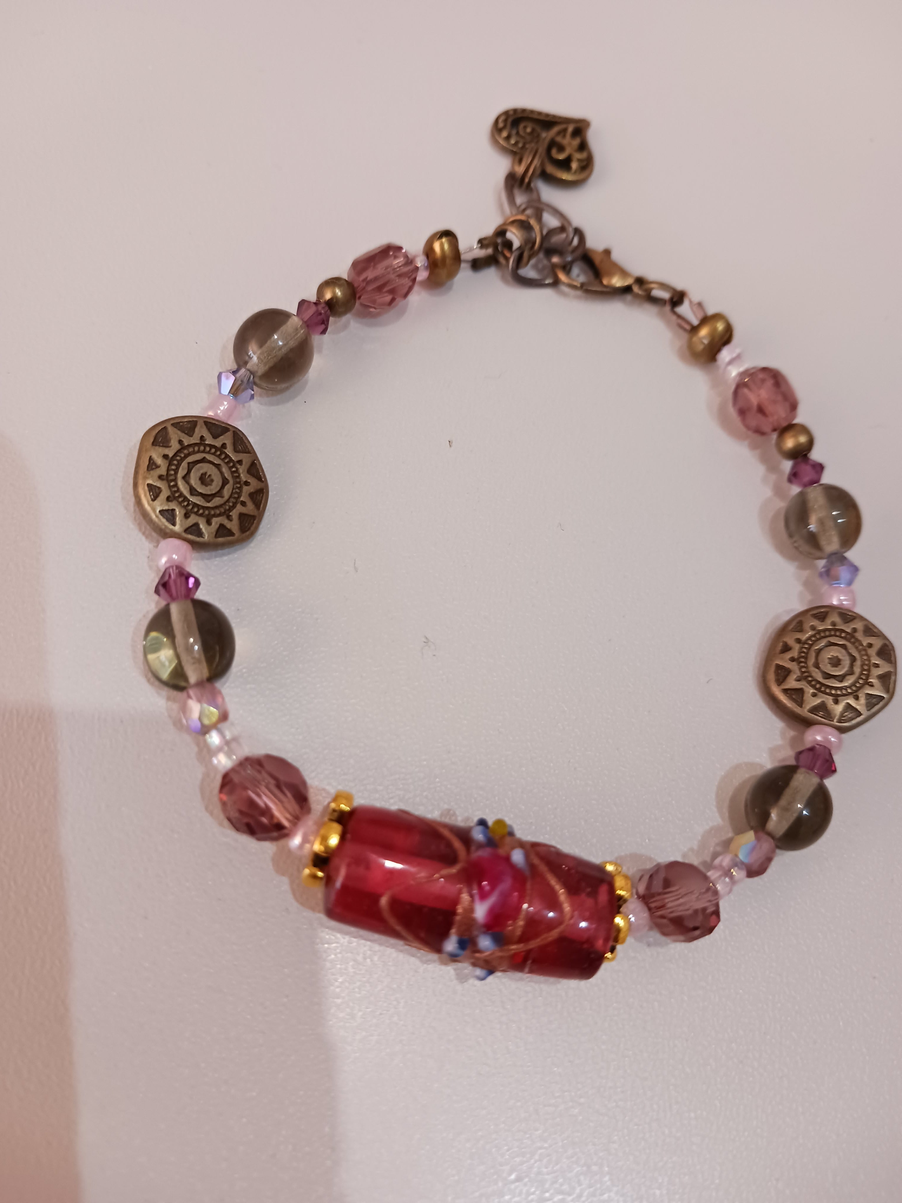 Bracelet soleil aztèques