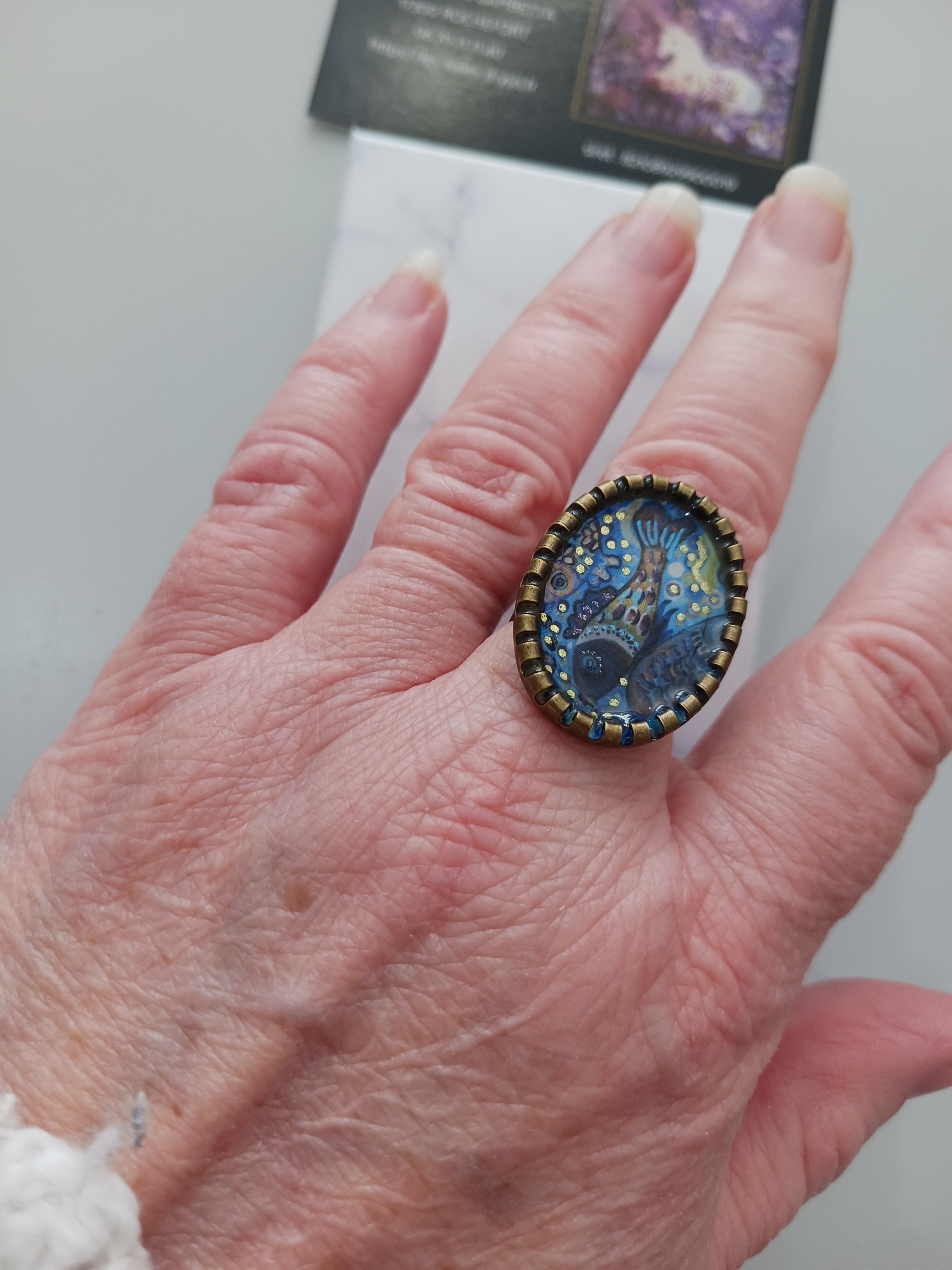 Bague "Dans les flots"