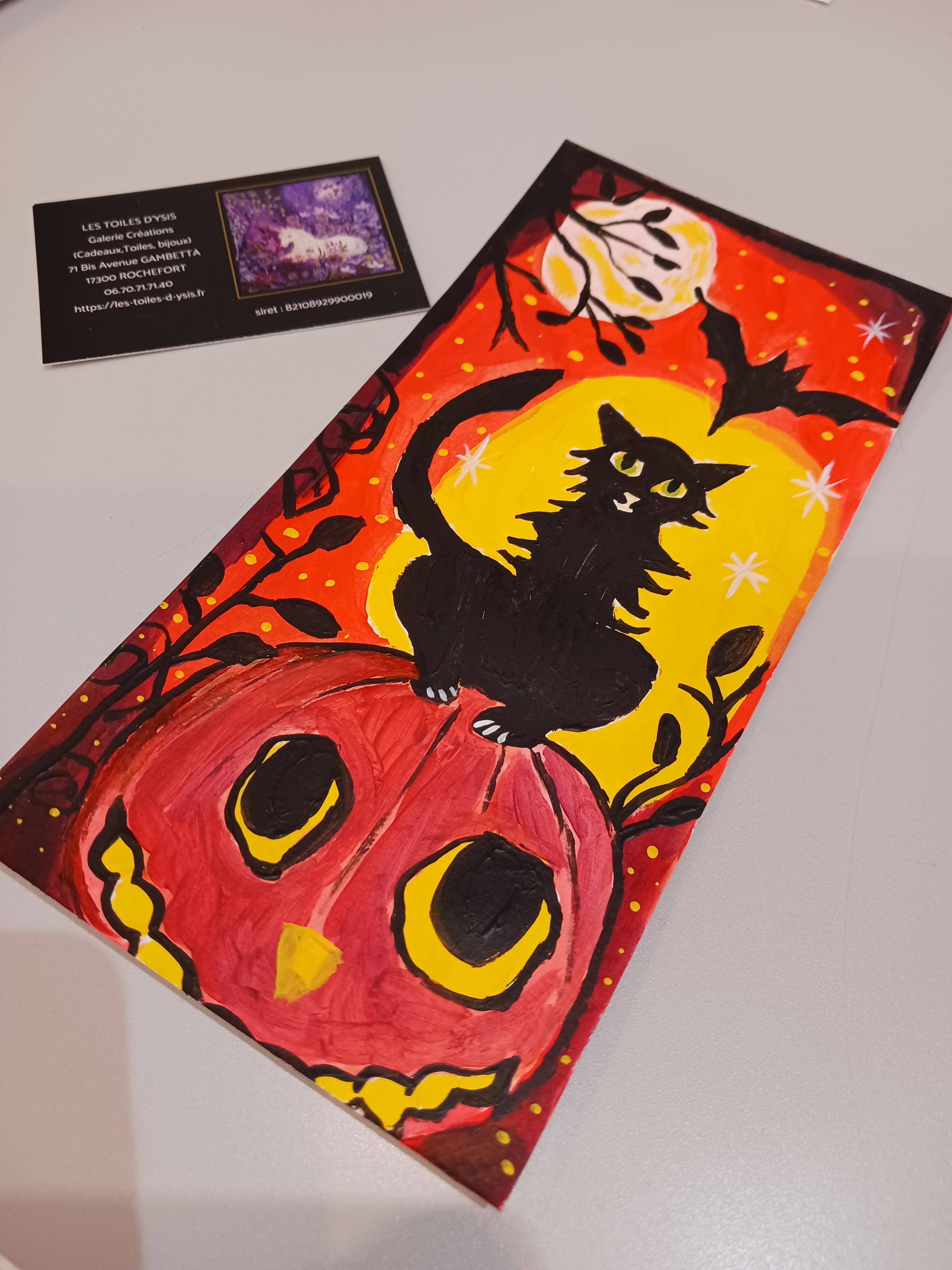 Carte "Chat malicieux"