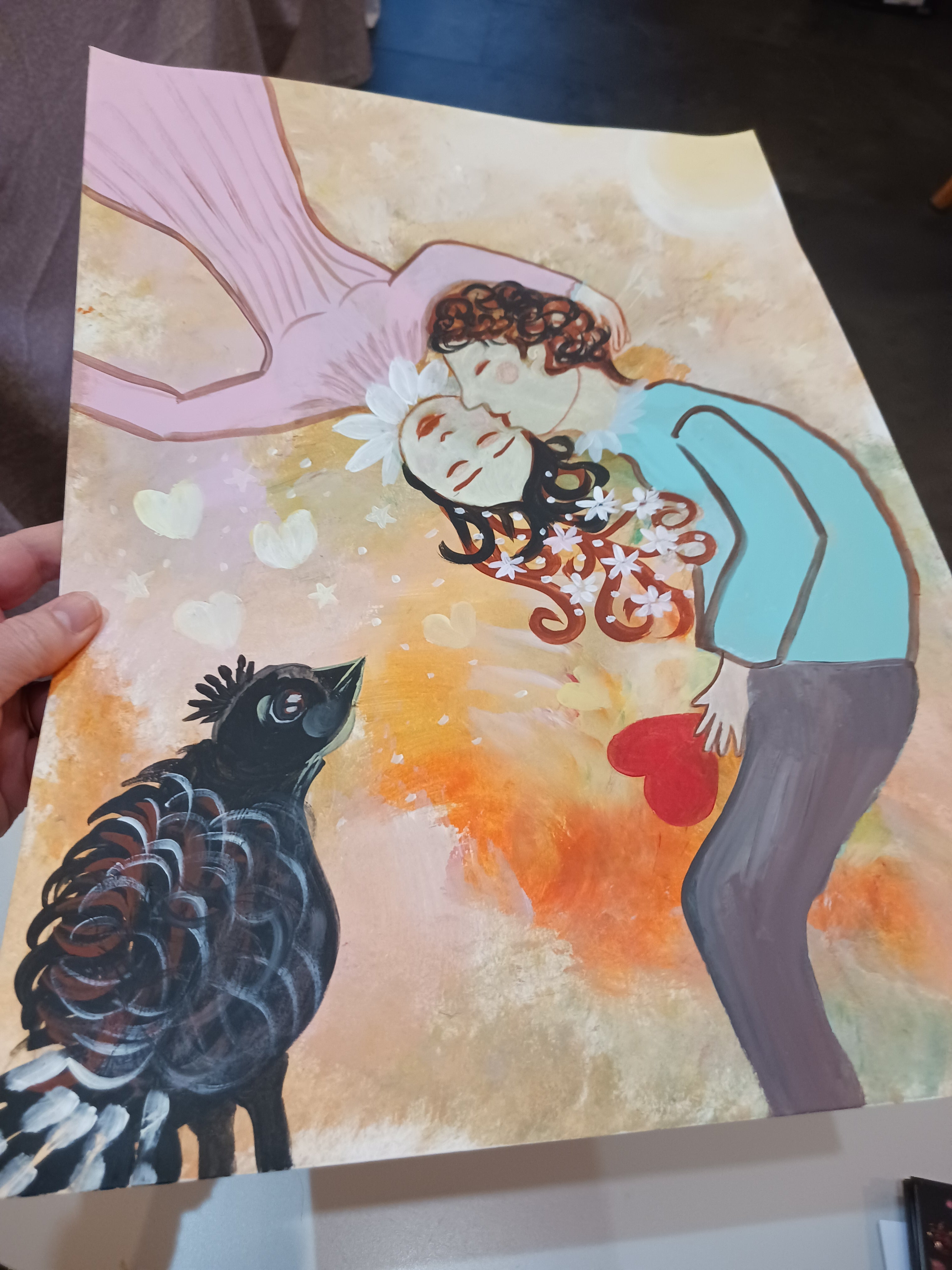 Le baiser d'amour
