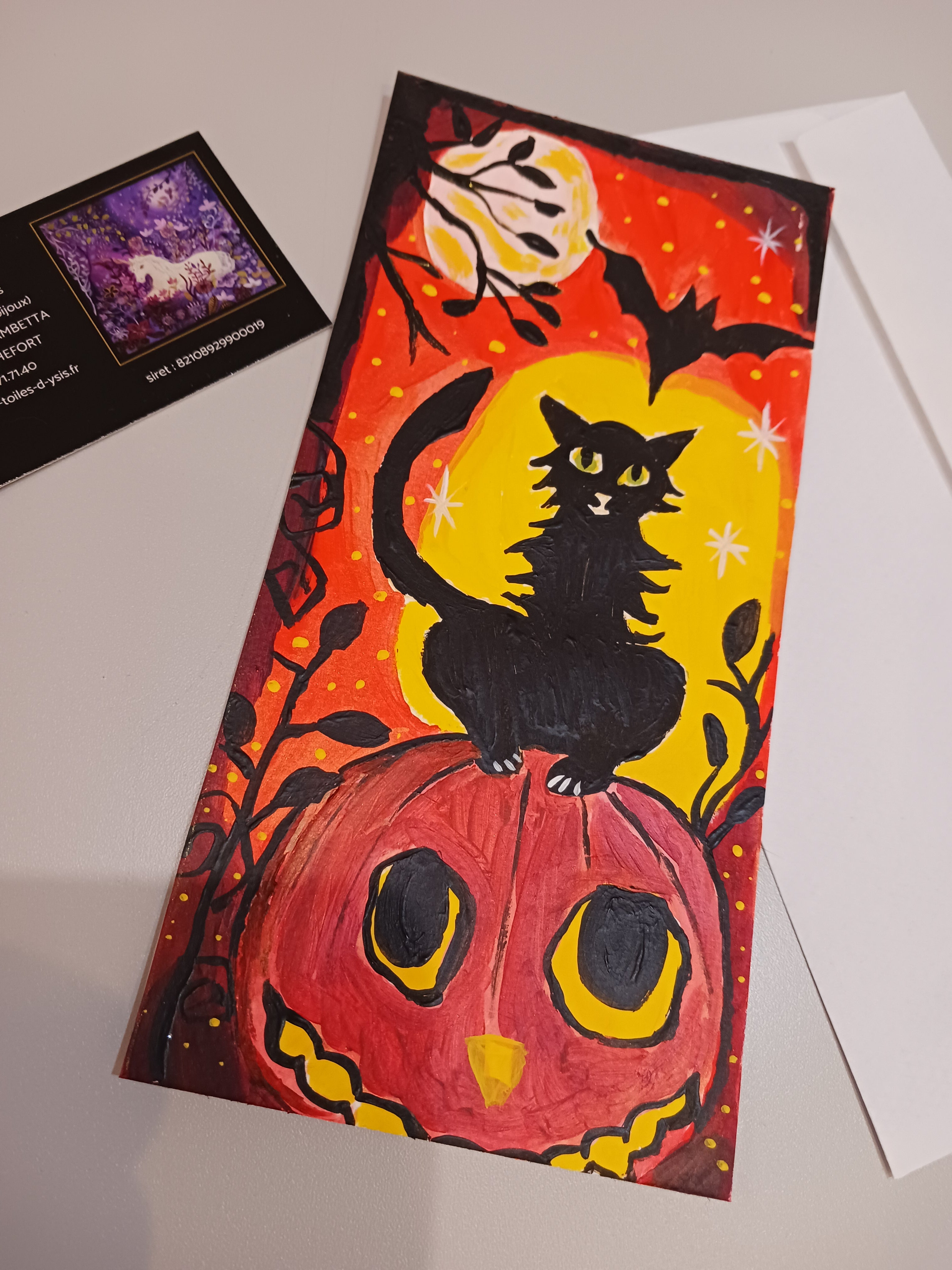 Carte "Chat malicieux"