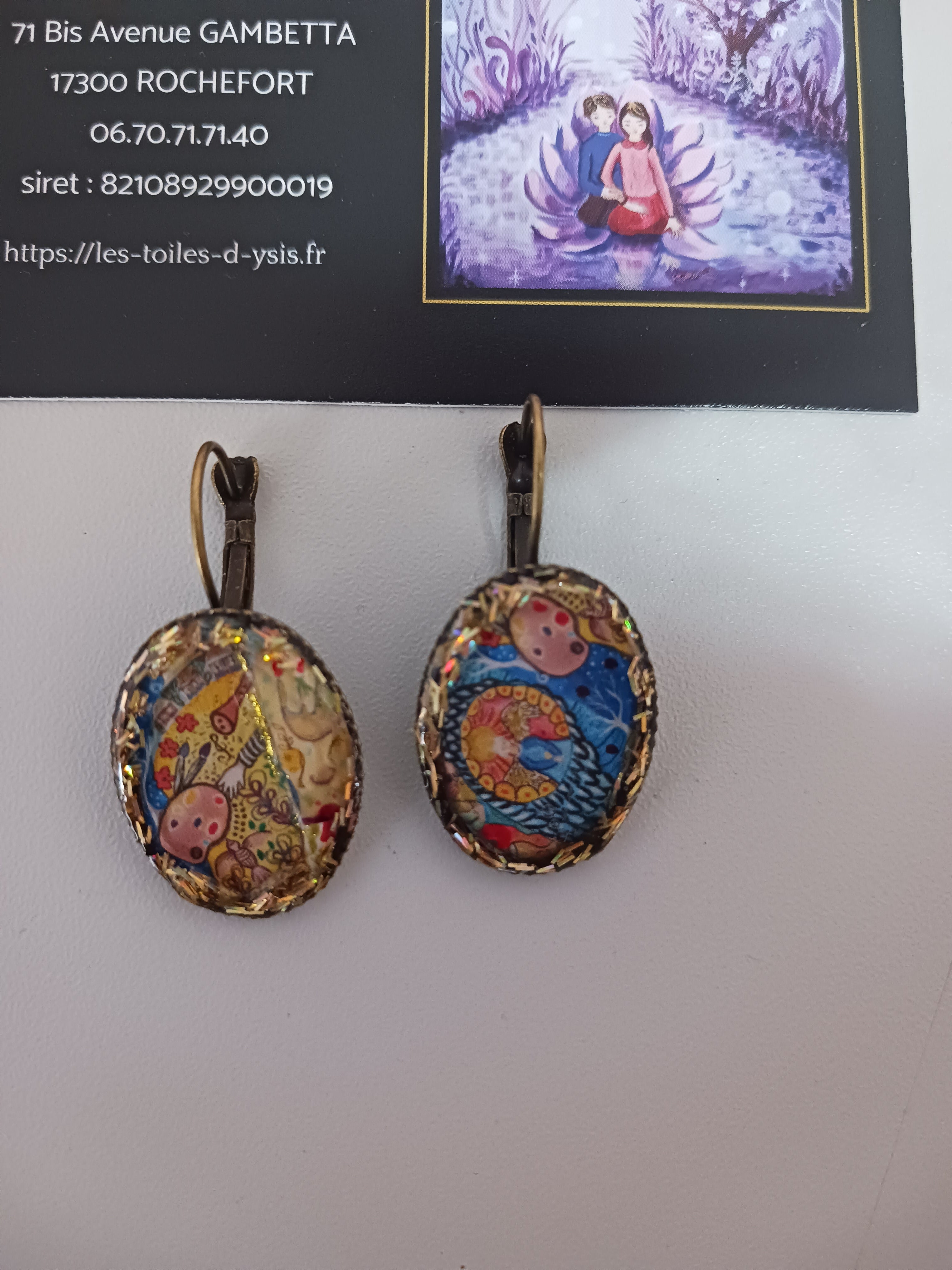 Boucles les amoureux de Chagall