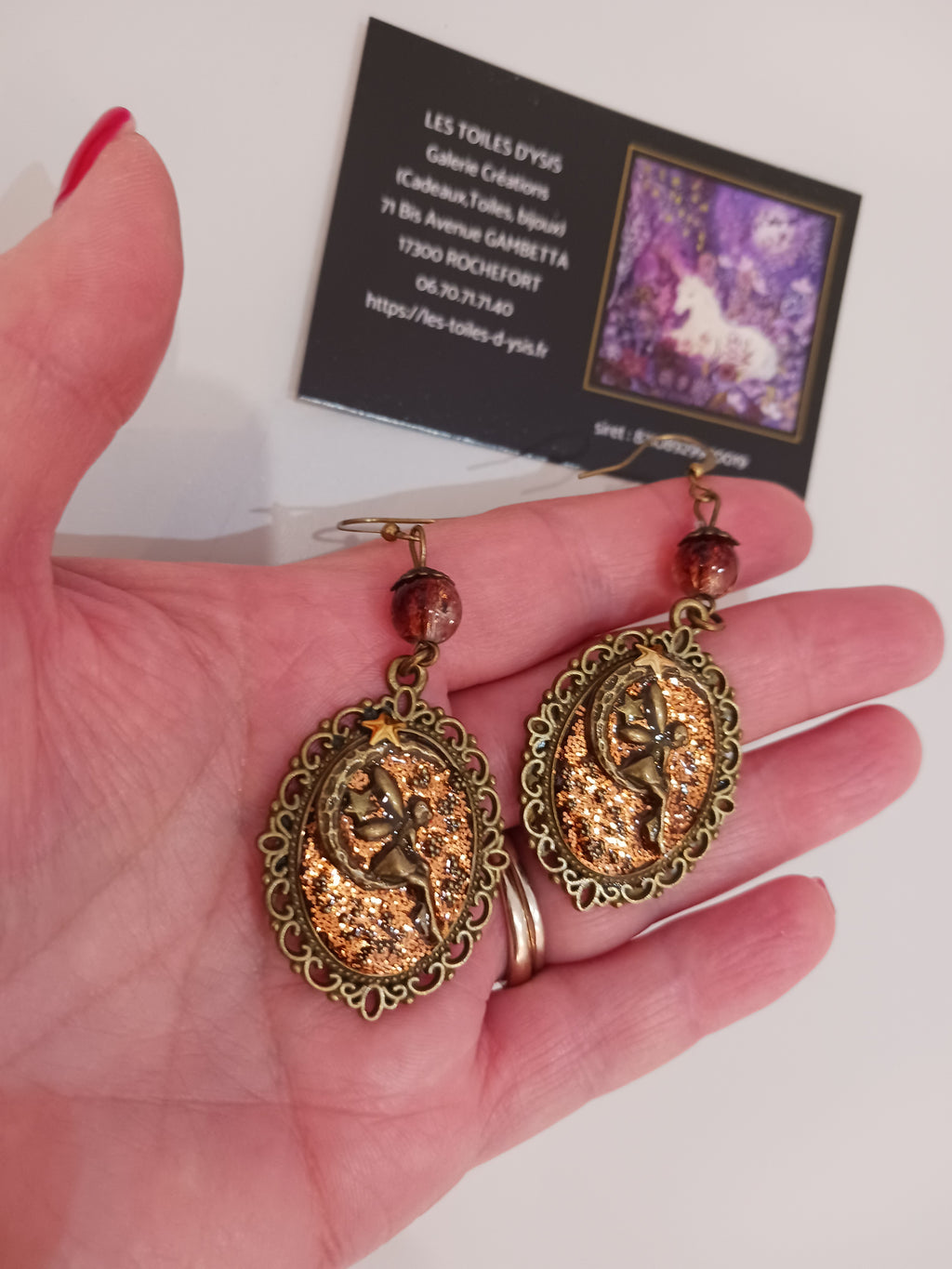 Boucles fées sur la lune