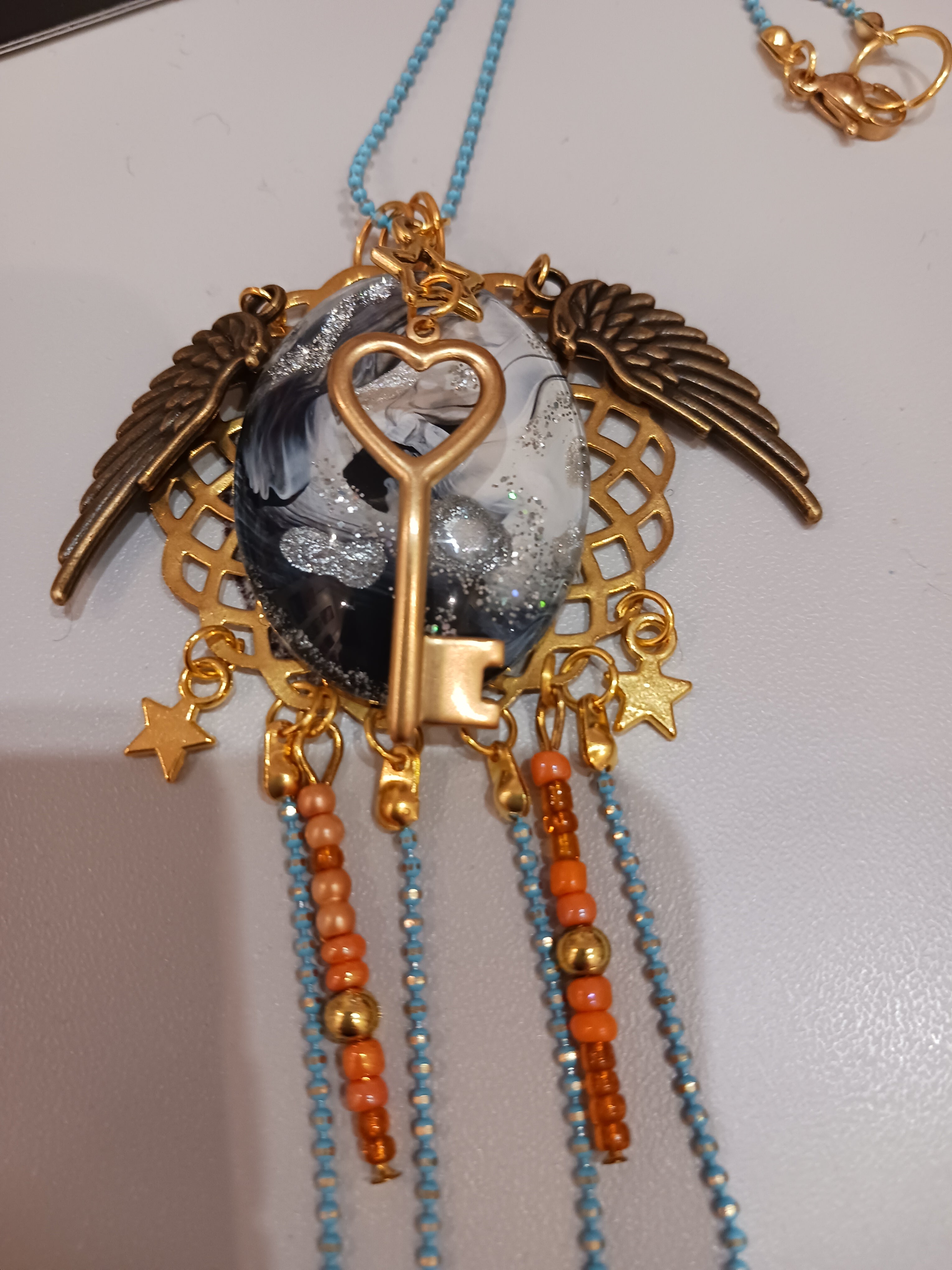 Collier les ailes du Destin