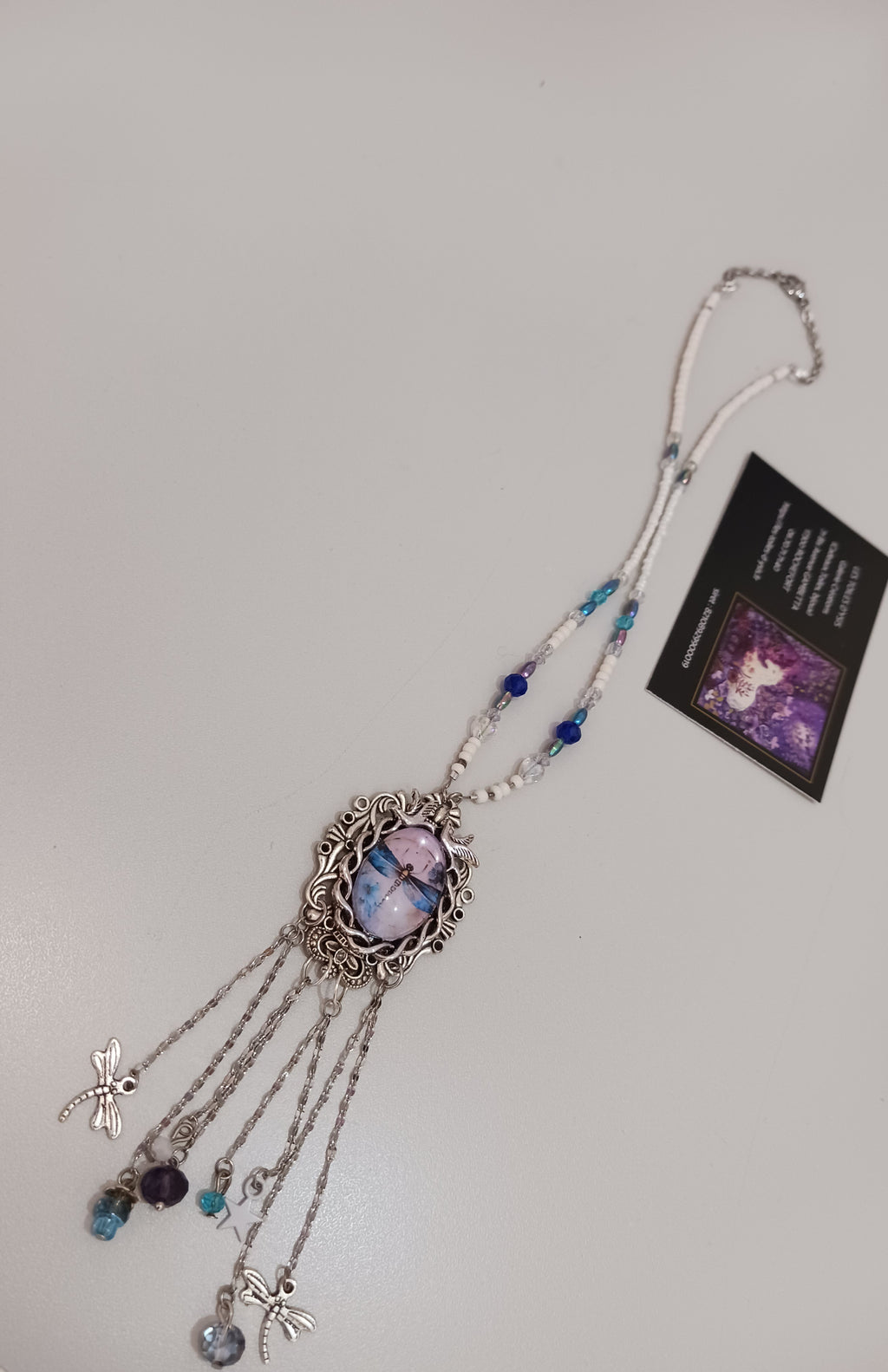 Petit collier Libellule