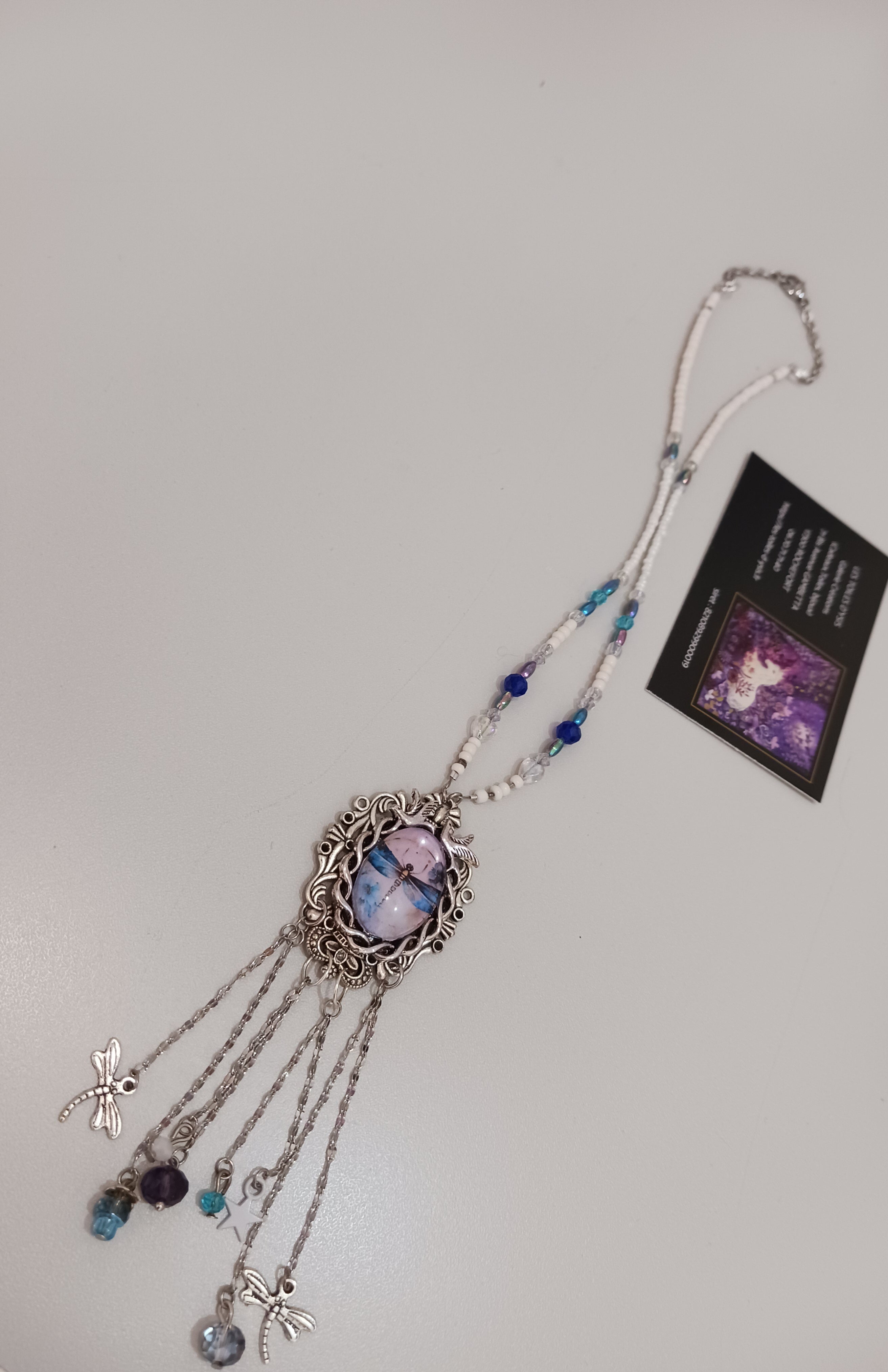 Petit collier Libellule