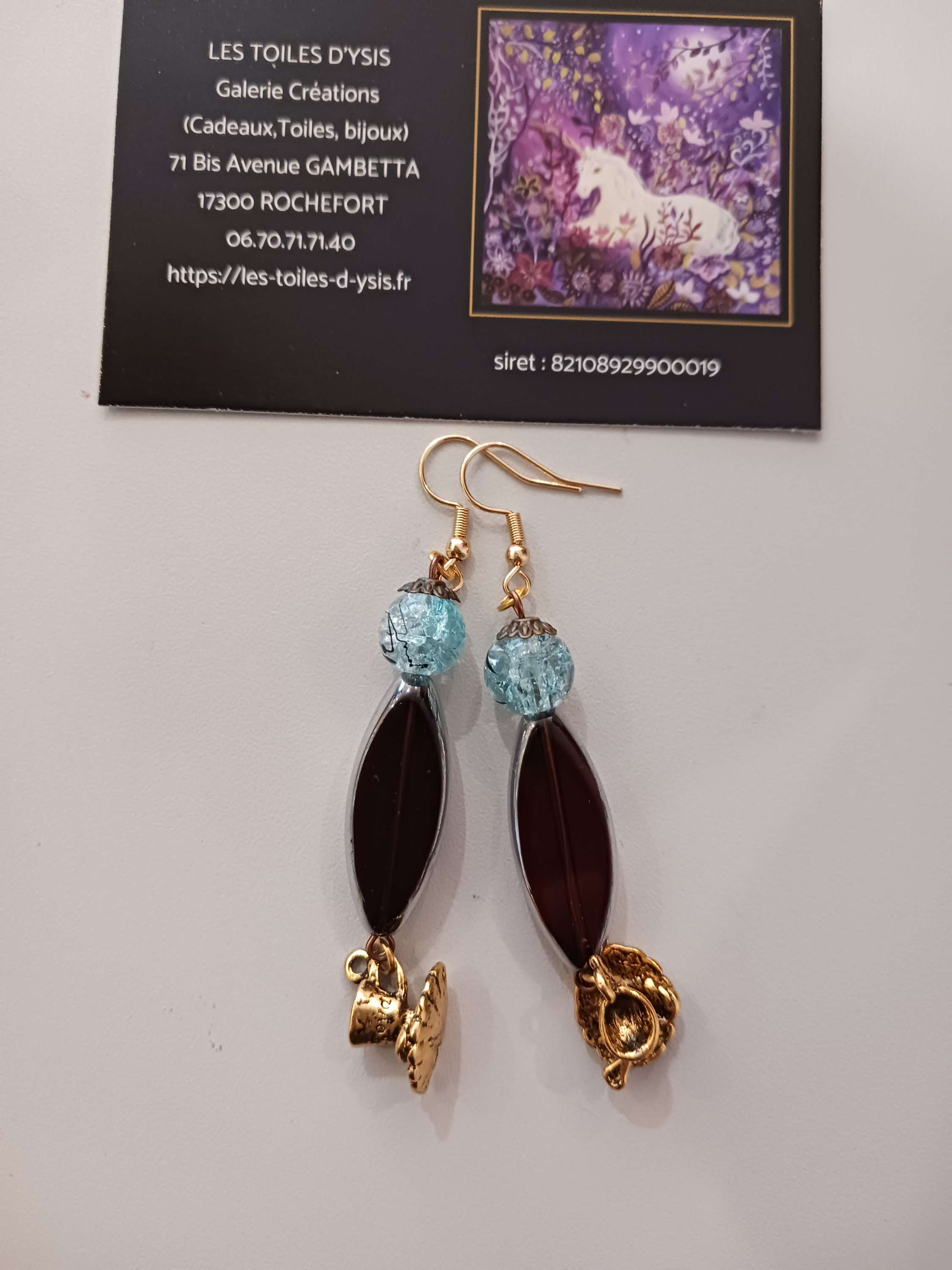 Boucles "Drink me now"