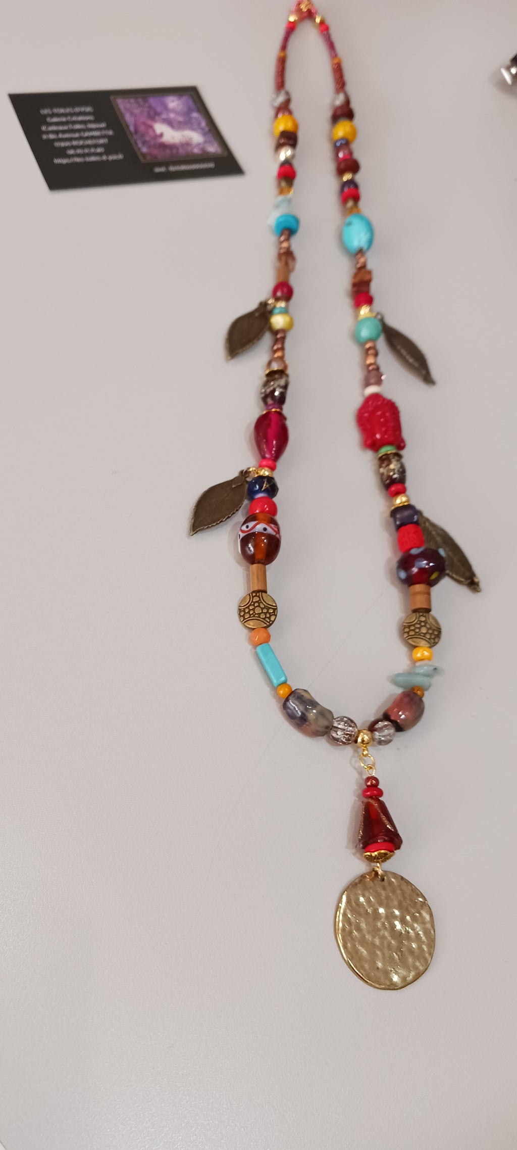 Collier boho zen