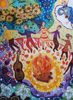 Musique et Feu de joie