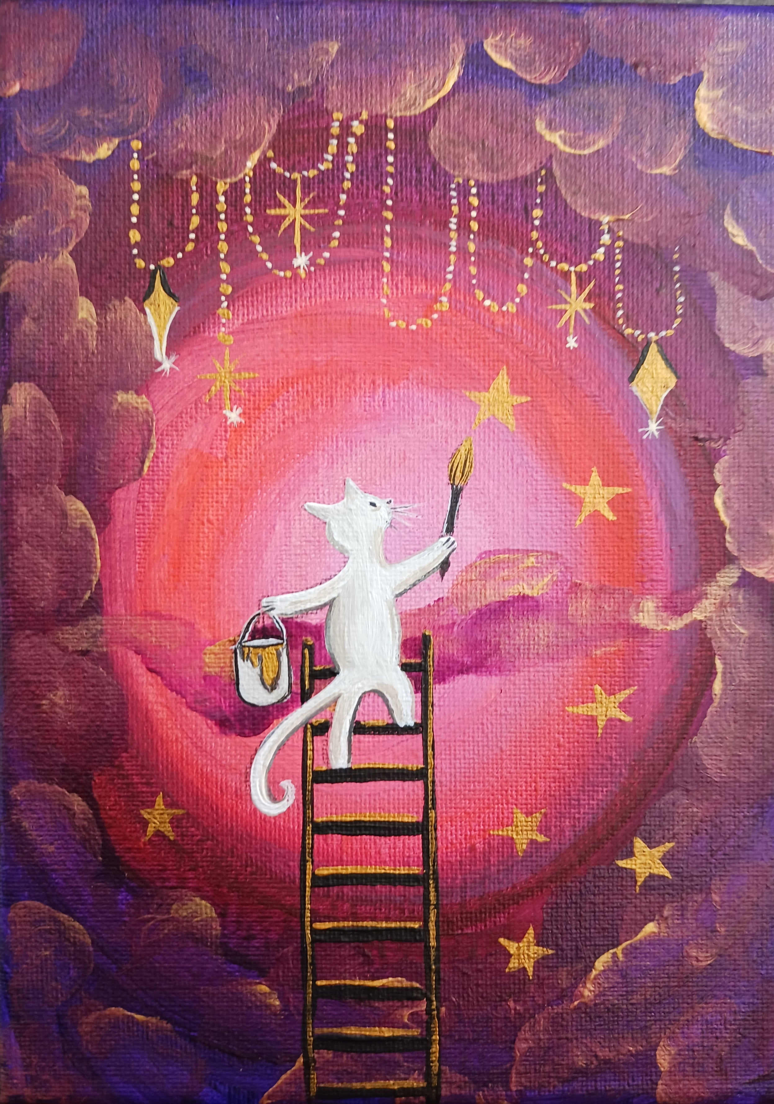 Petit peintre des étoiles