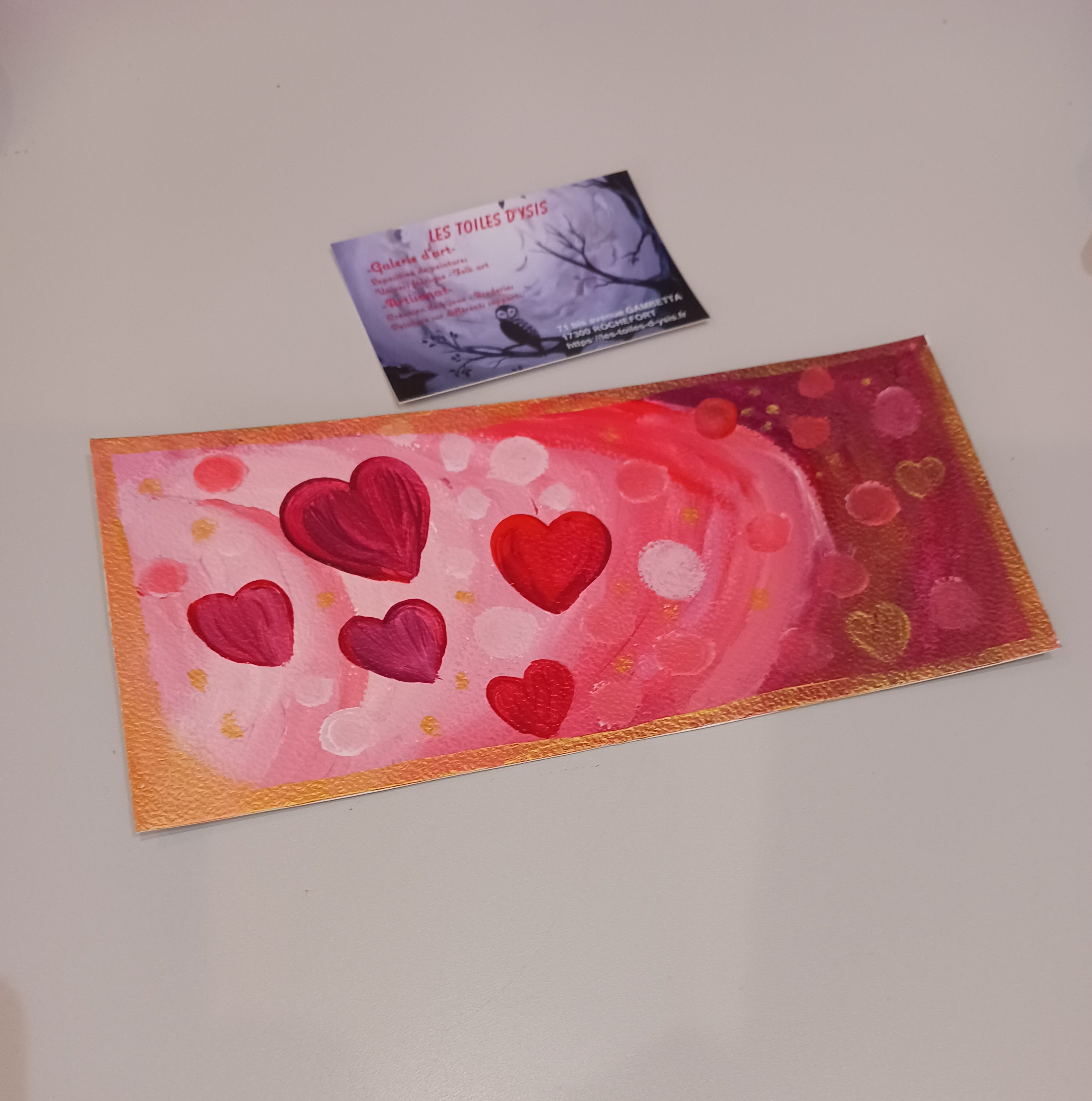 Carte postale Amour