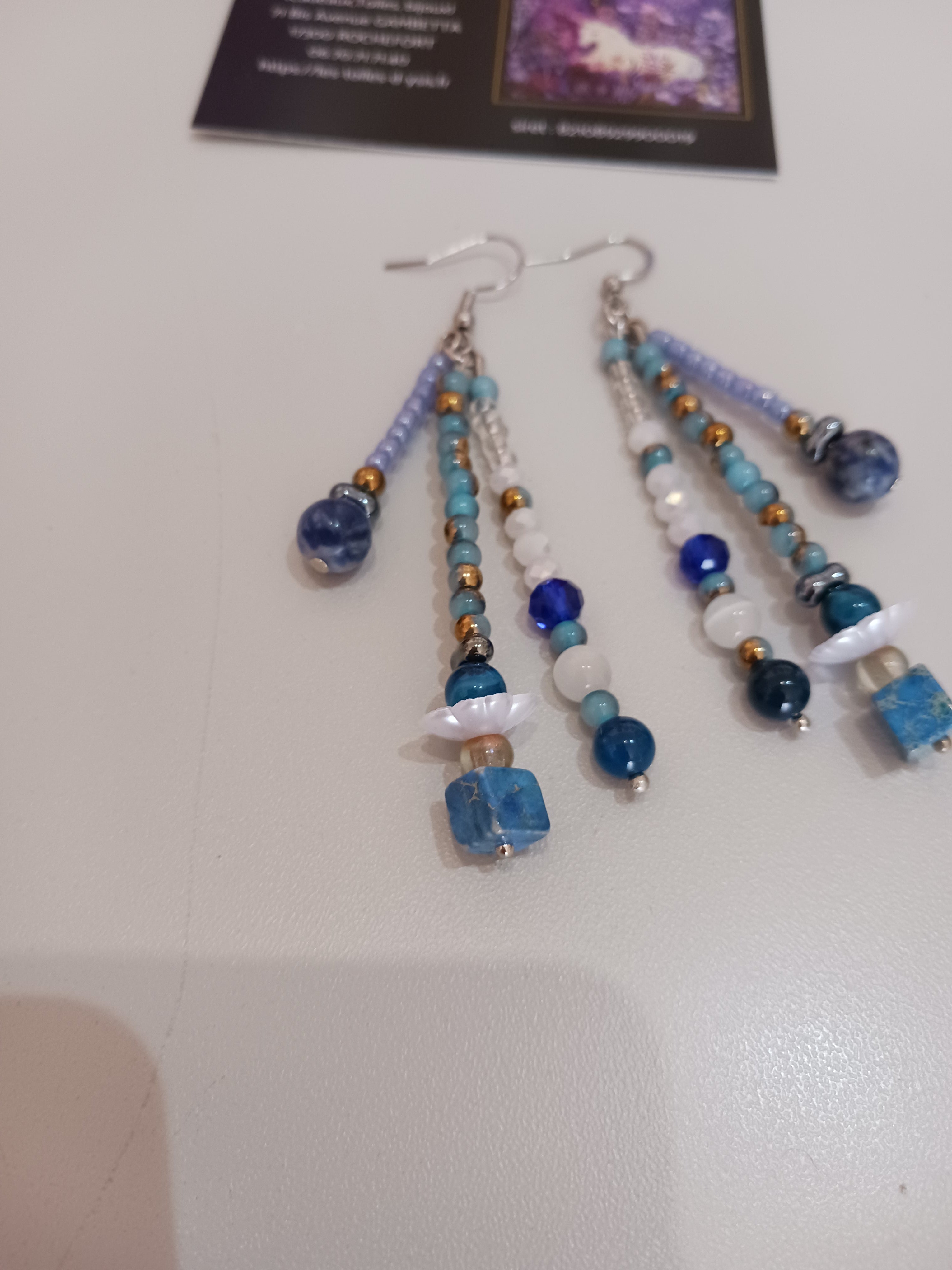 Boucles " vacances à la mer "