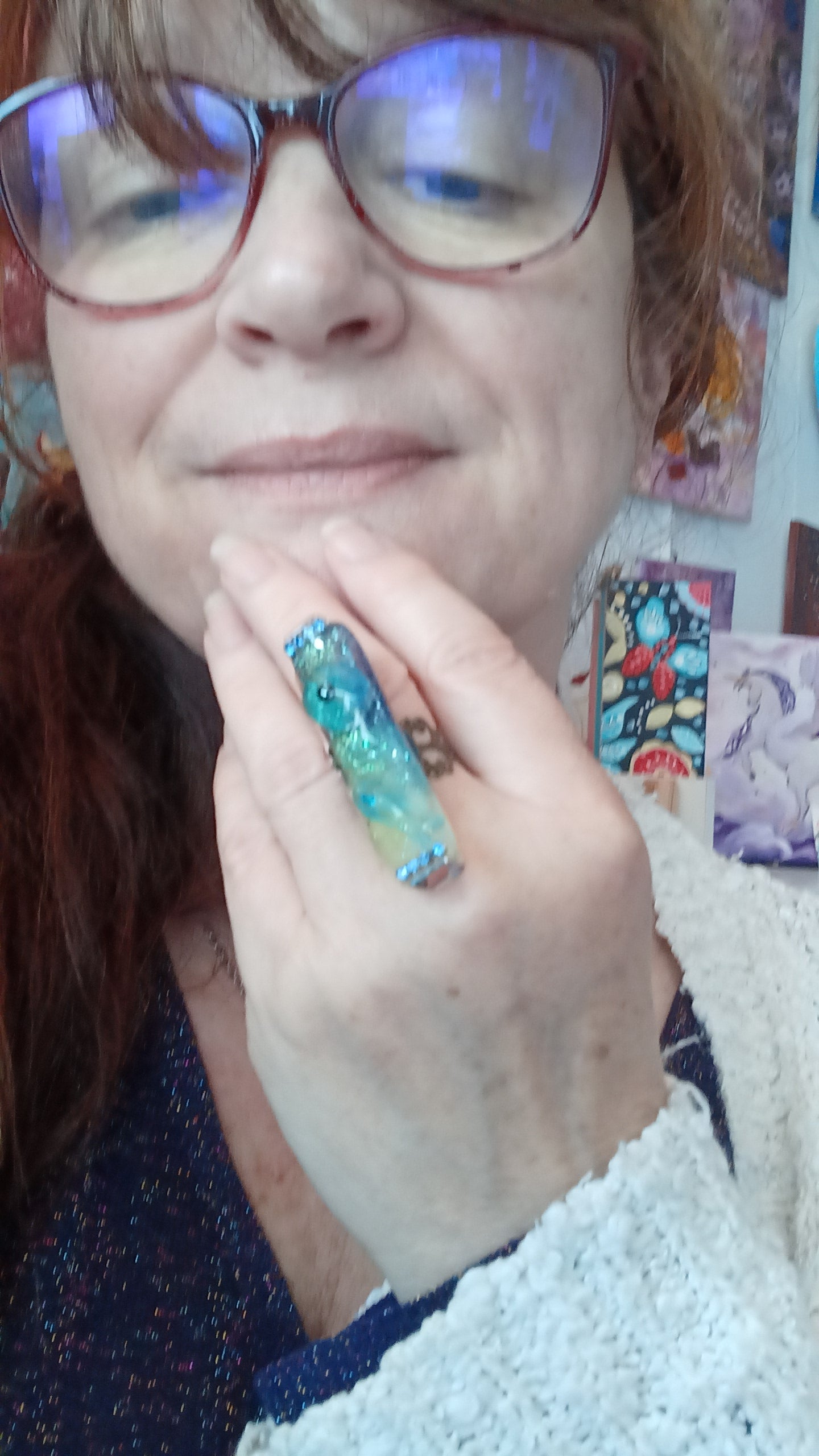 Bague " Les pieds dans l'eau "