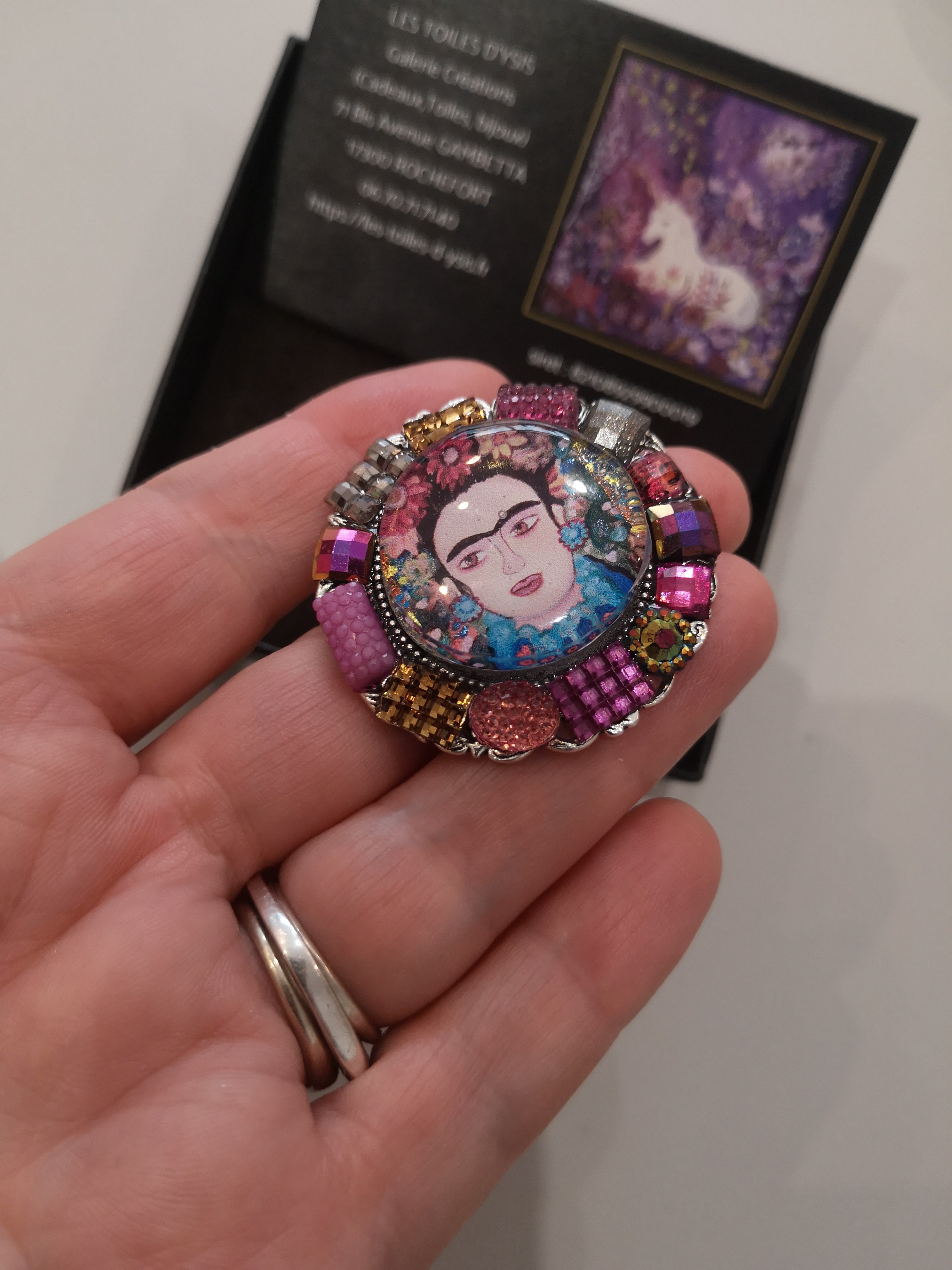 Broche Frida Kahlo