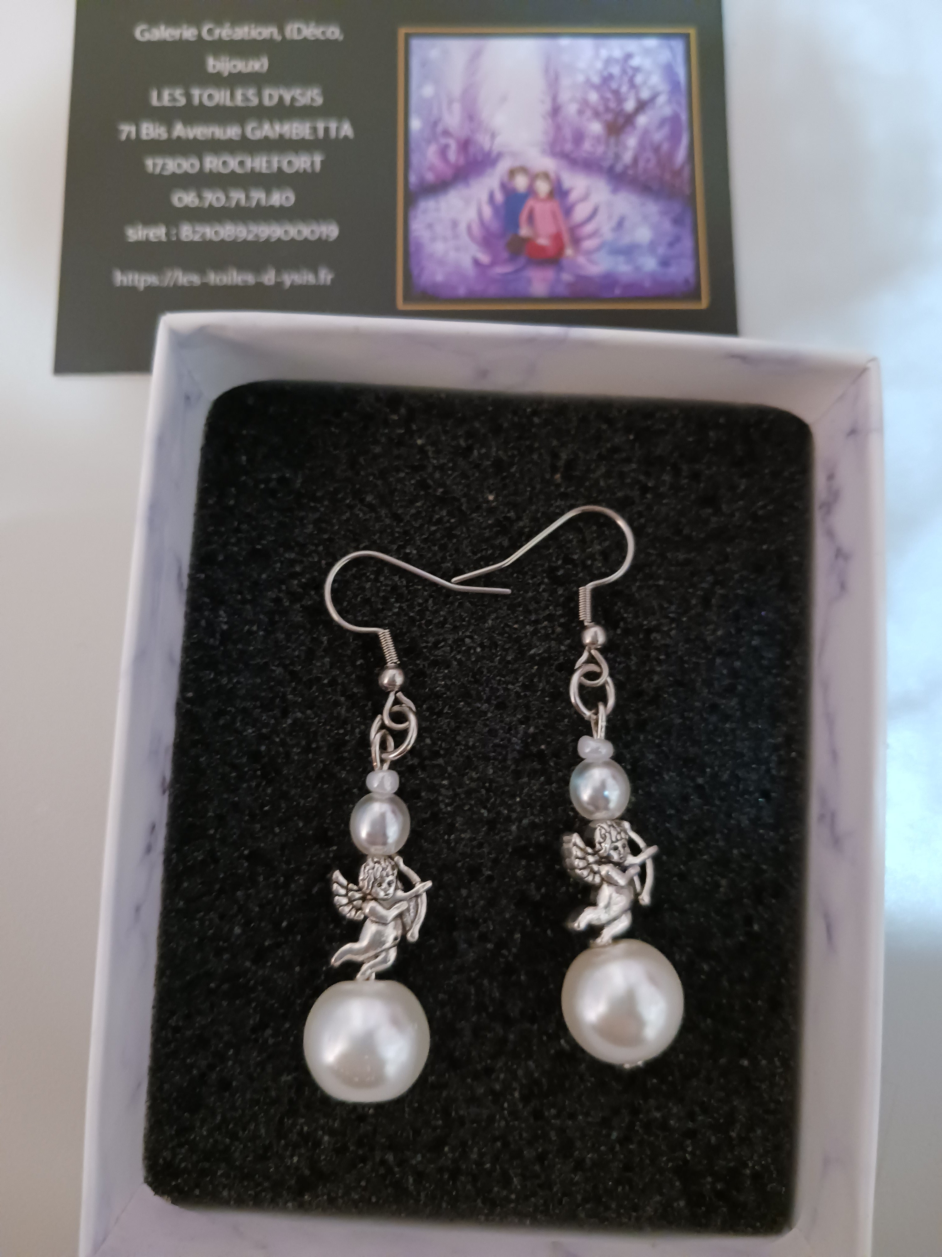 Boucles Cupidons des neiges