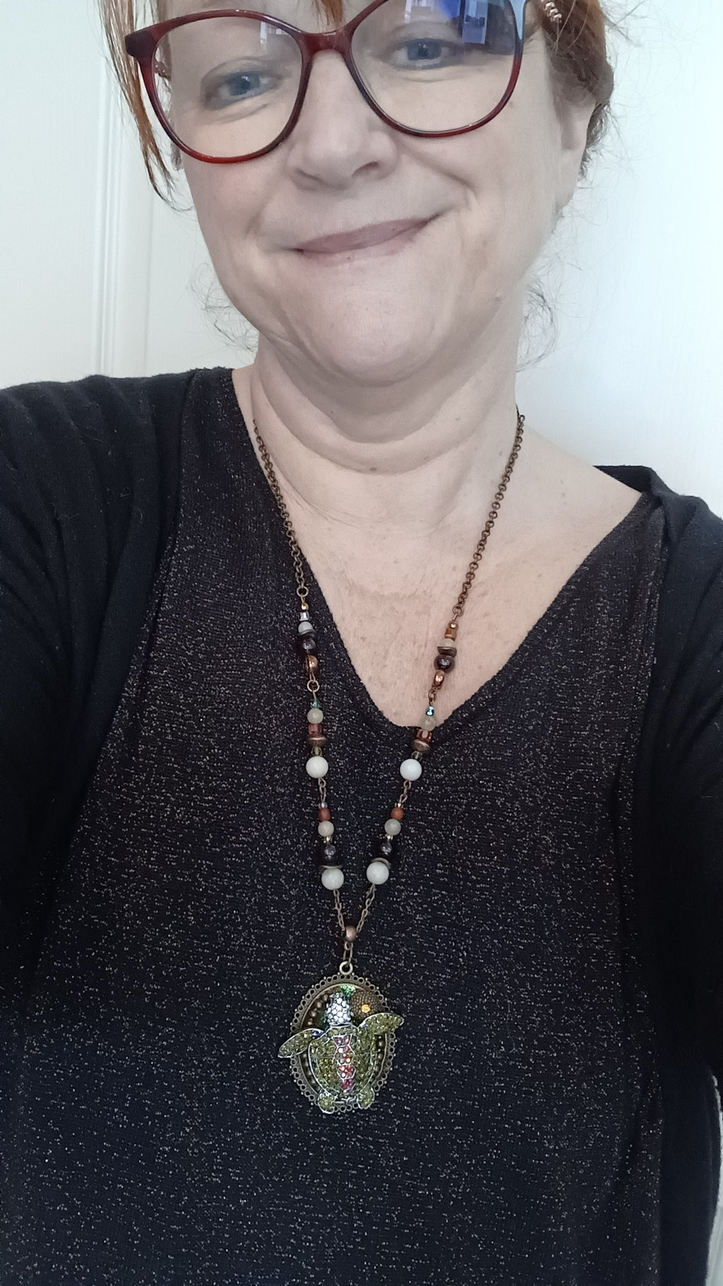 Collier petite tortue de mer