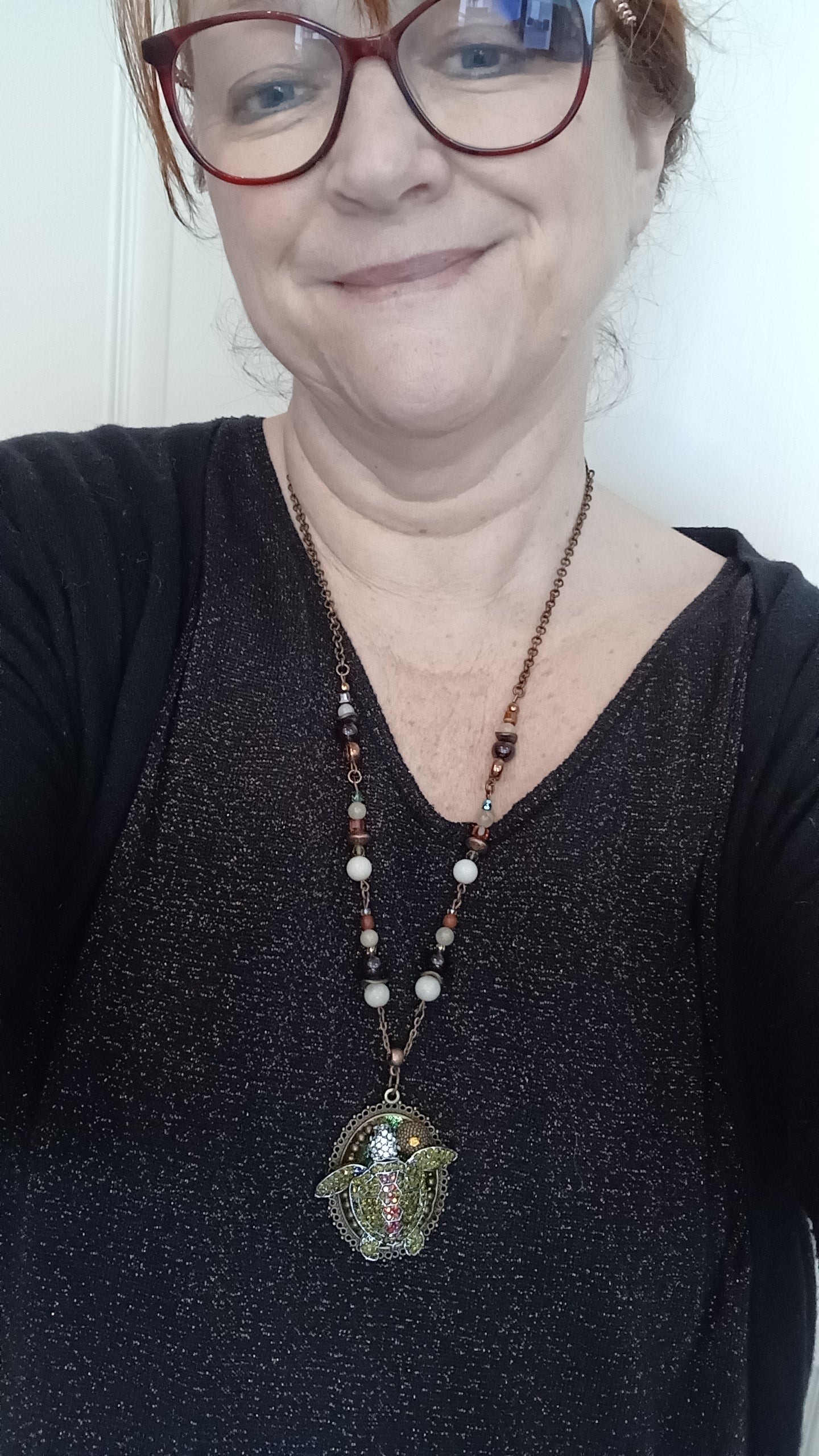 Collier petite tortue de mer