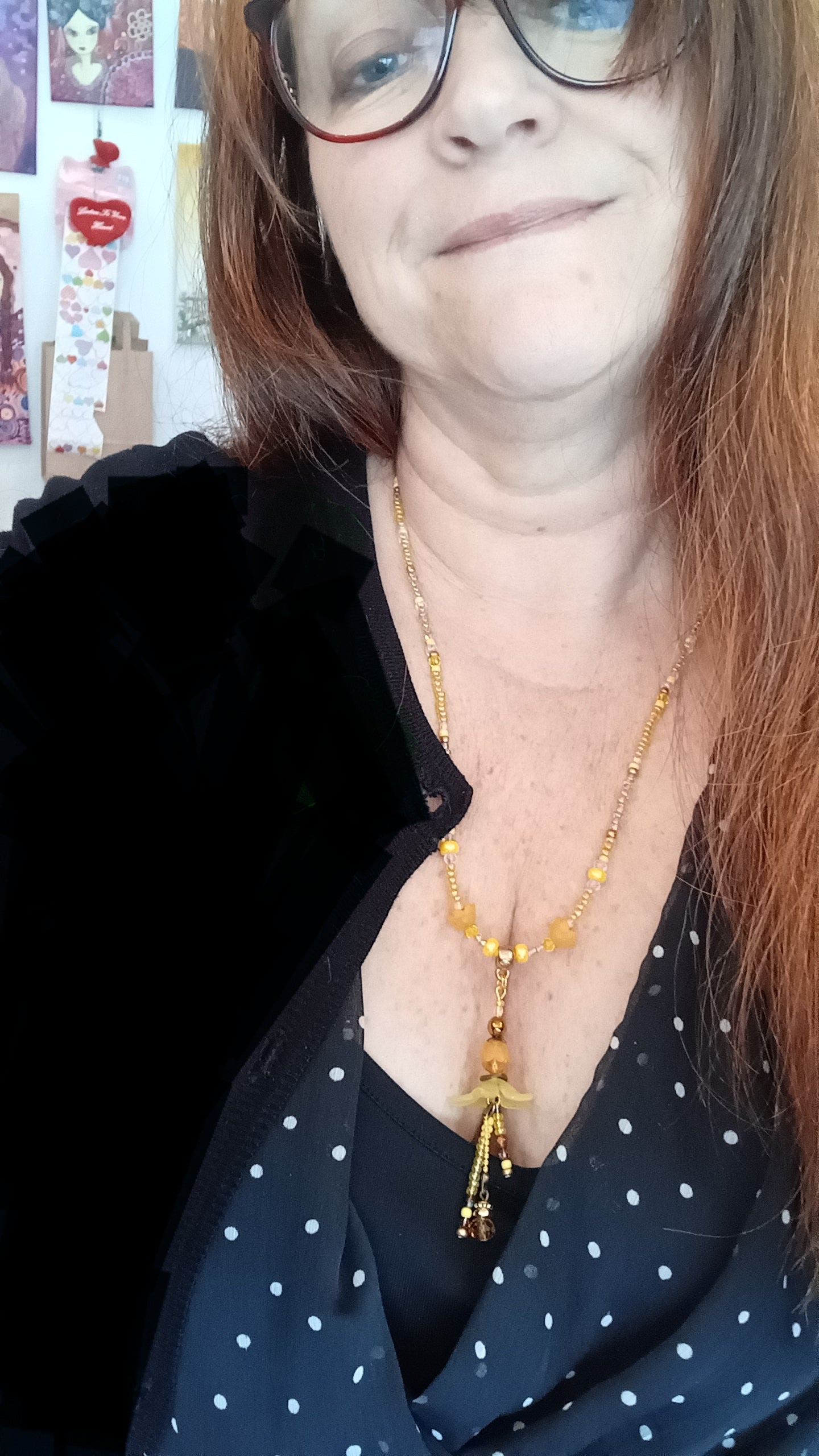 Collier fleurs 🌼
