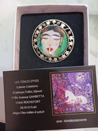 Broche "Chuuuut" Inspiration Frida Kahlo
