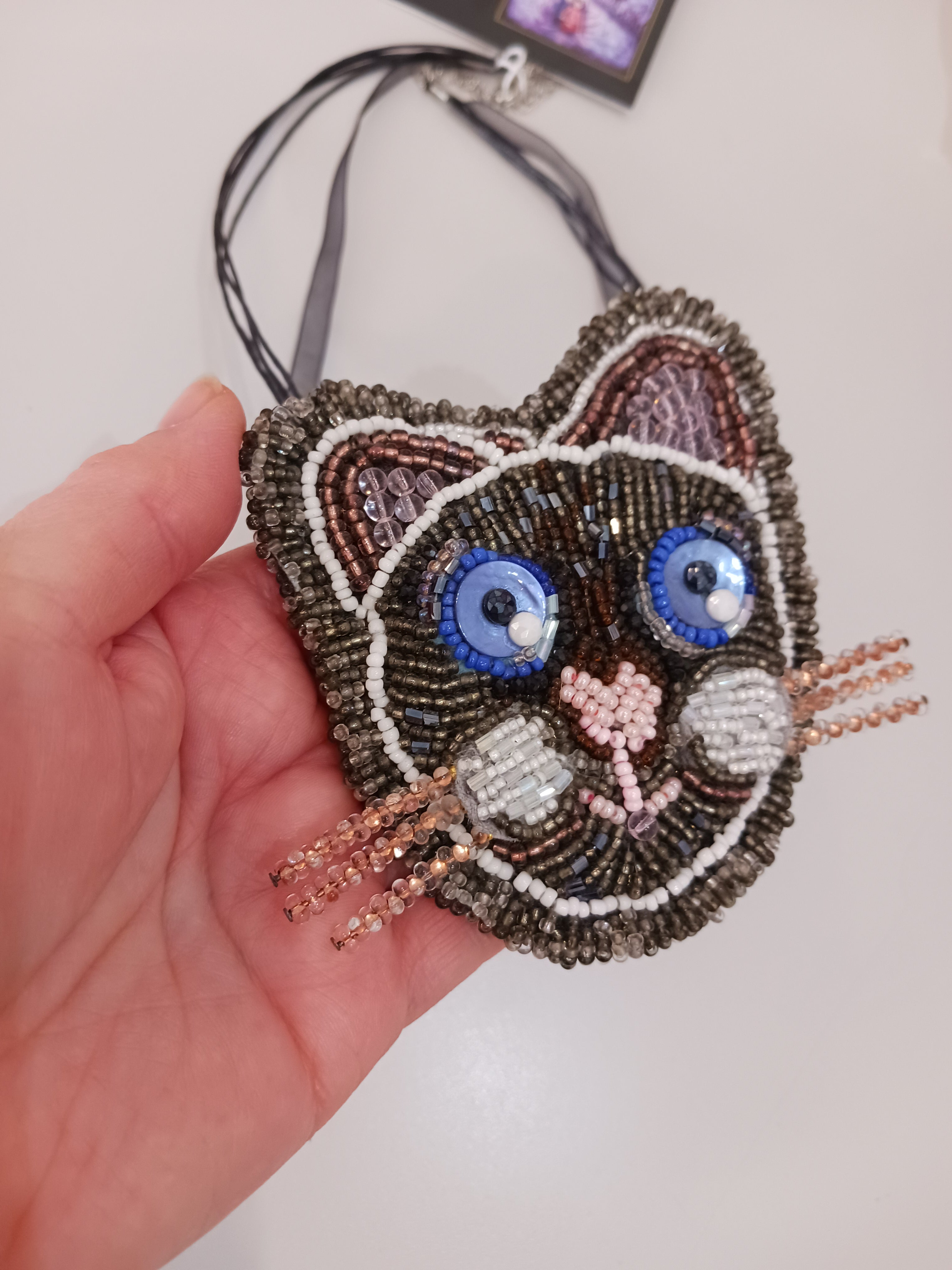 Collier broche
