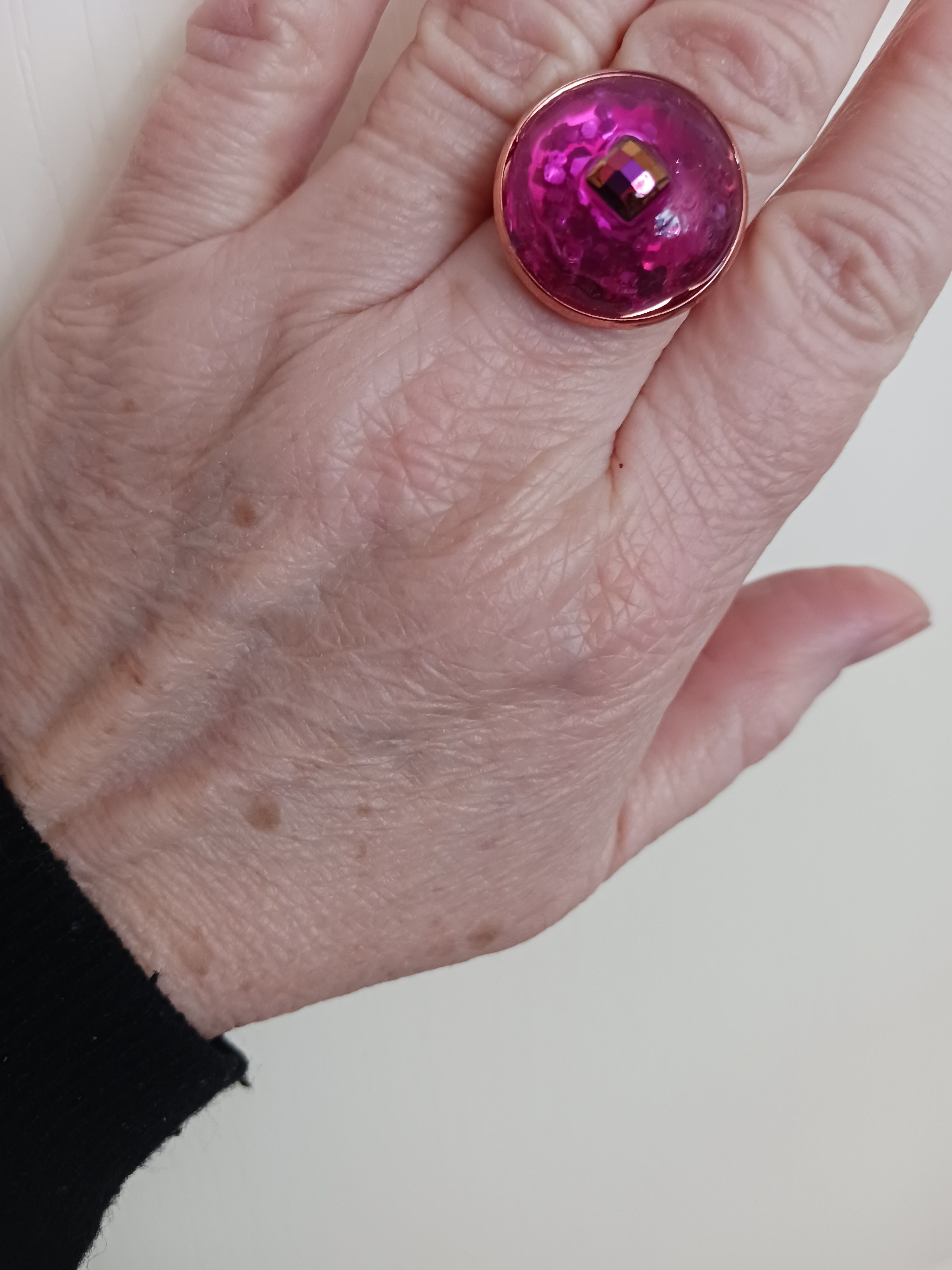 Bague "Planète Cristal "