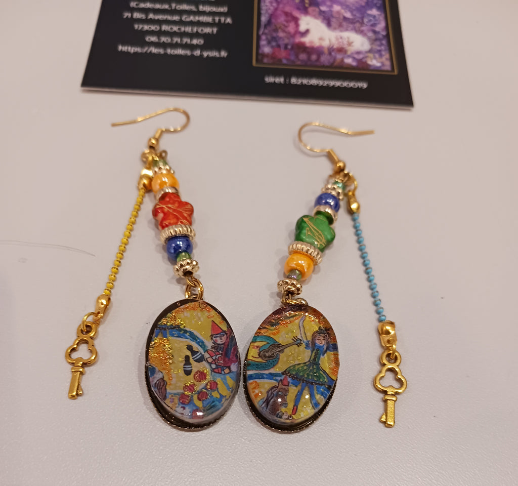 Boucles La danseuse et le Clown