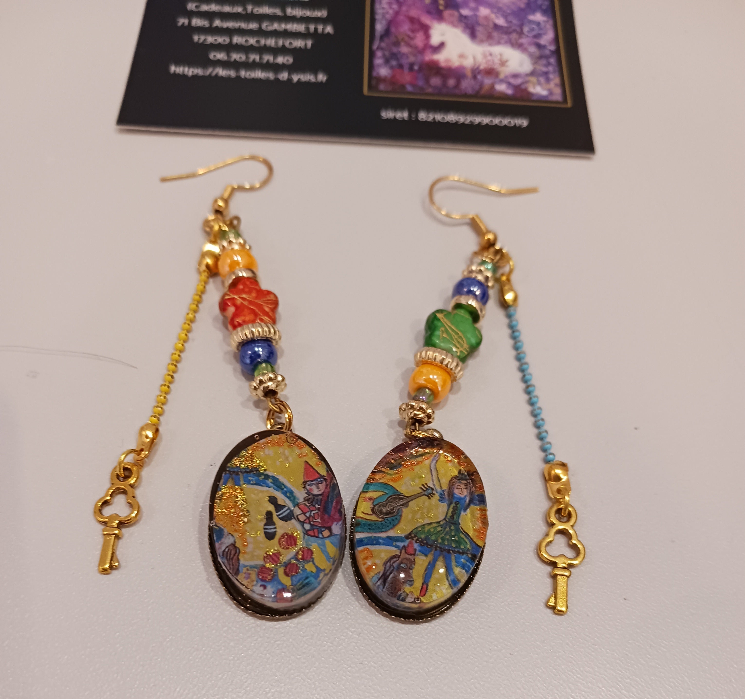 Boucles La danseuse et le Clown