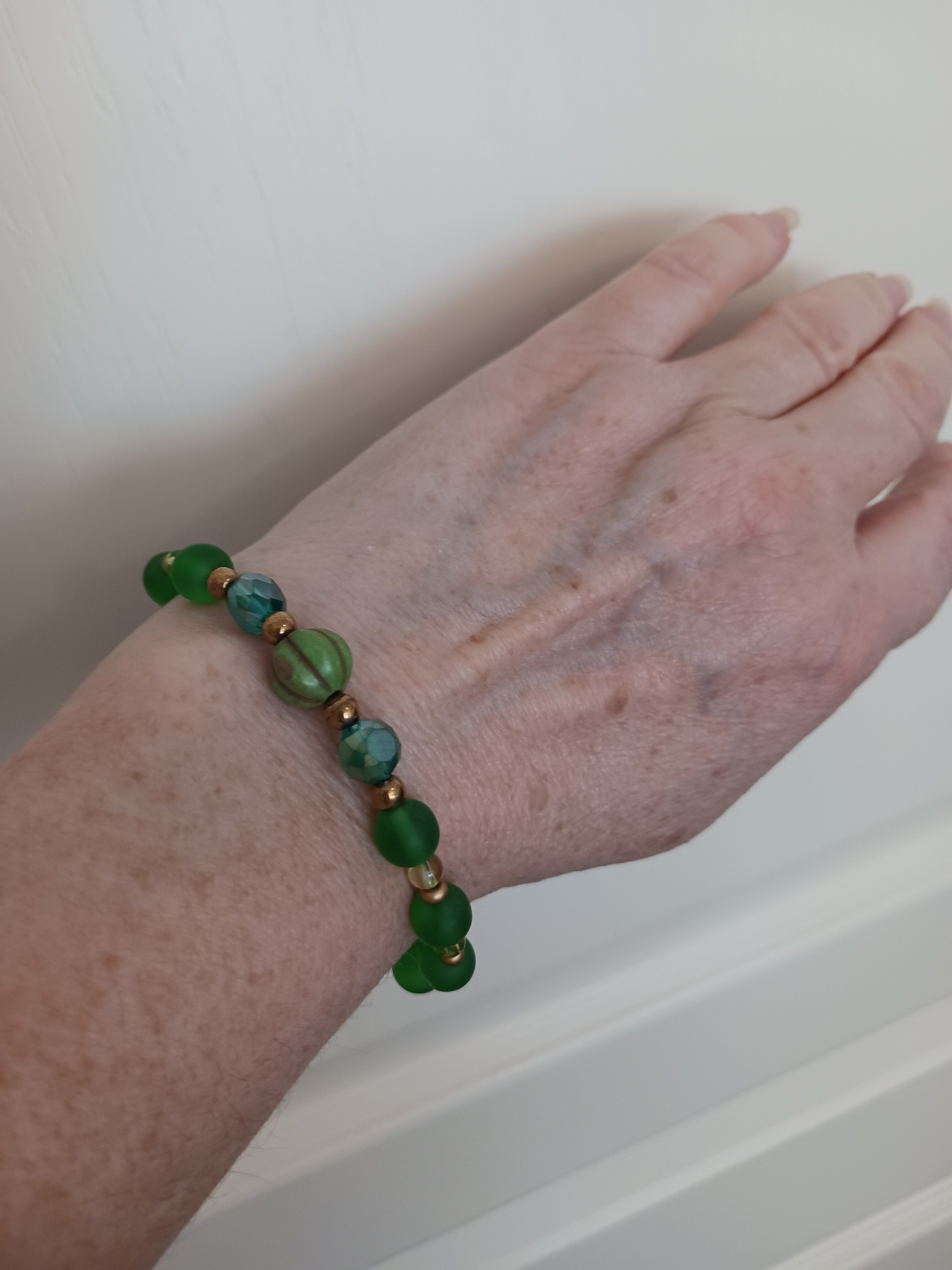 Bracelet passionément vert