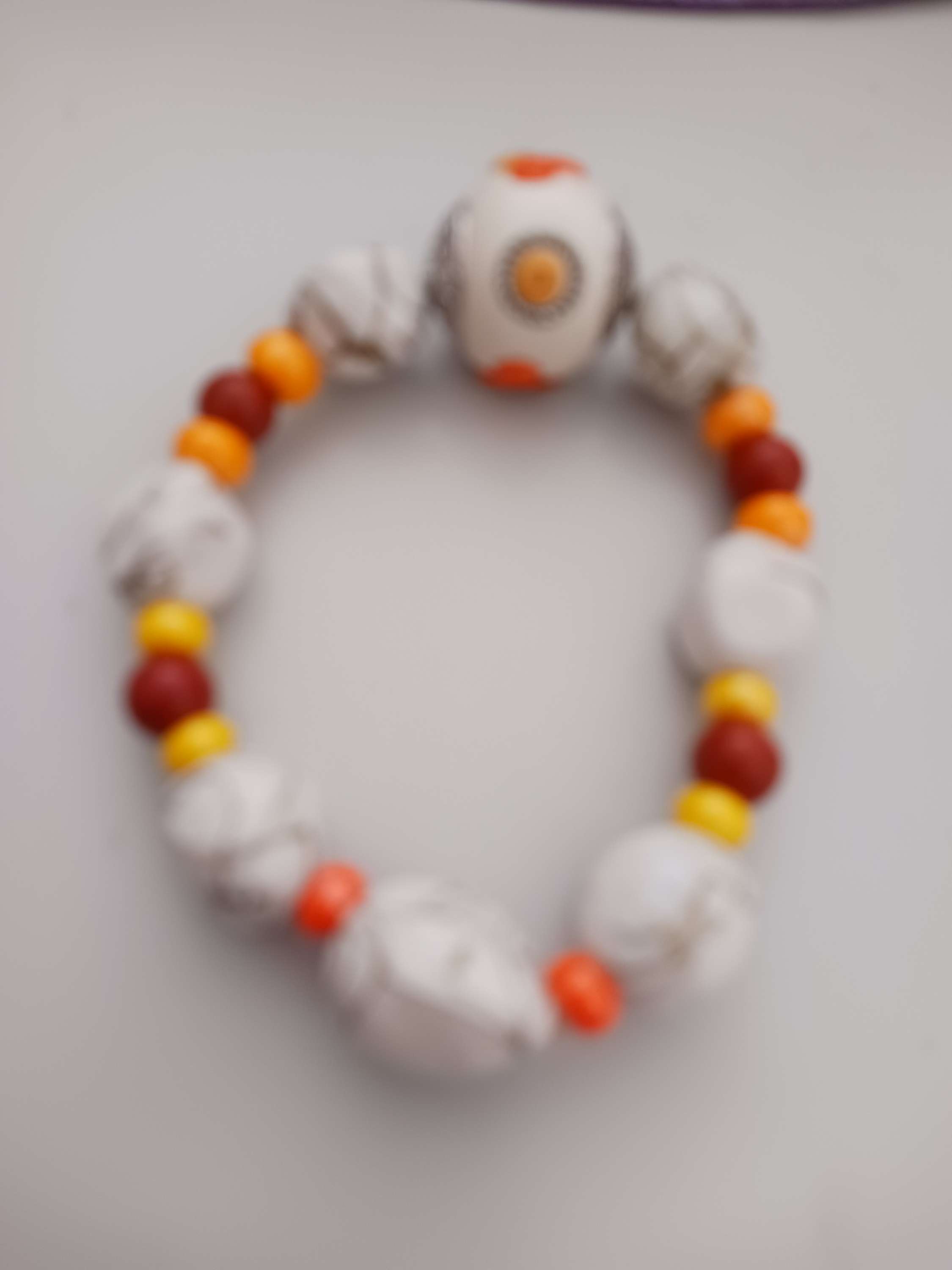 Bracelet Jaspe et fantaisie