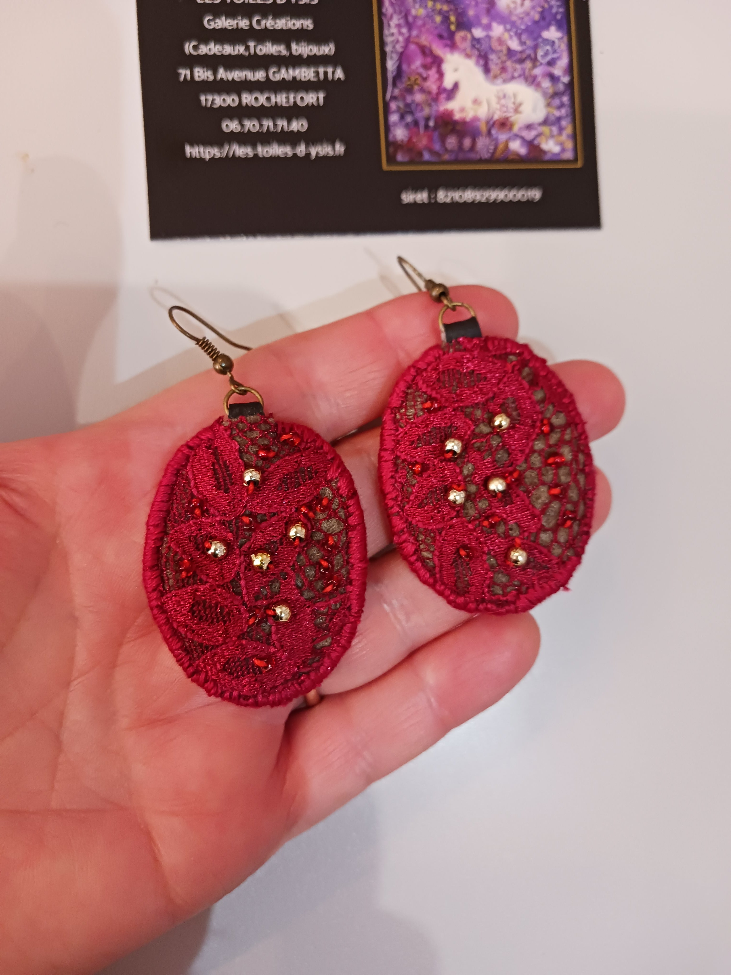 Boucles dentelle passion