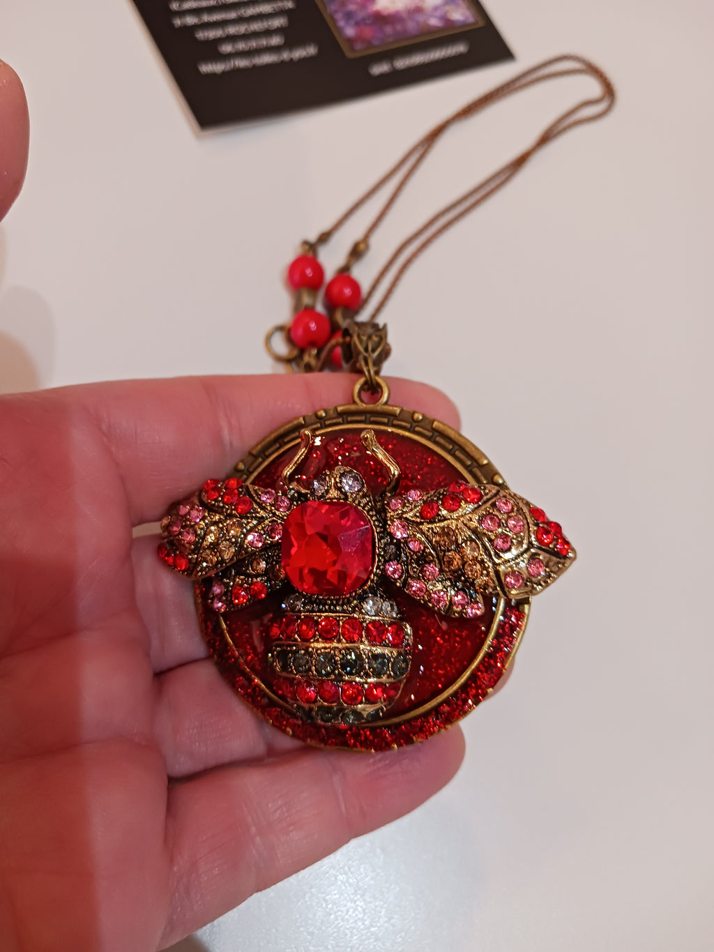 Collier Papillon de nuit Royal