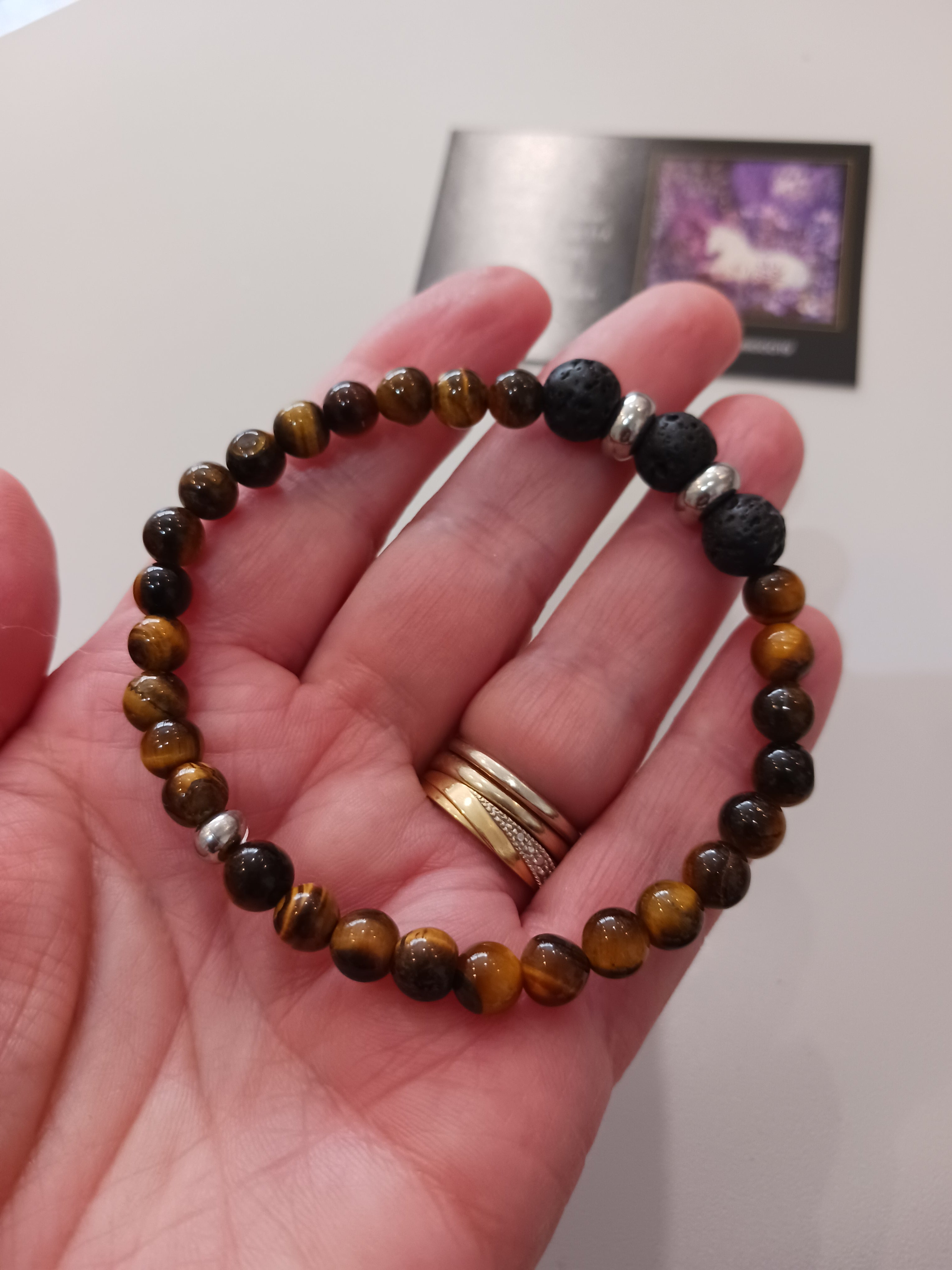Bracelet homme Oeil de Tigre