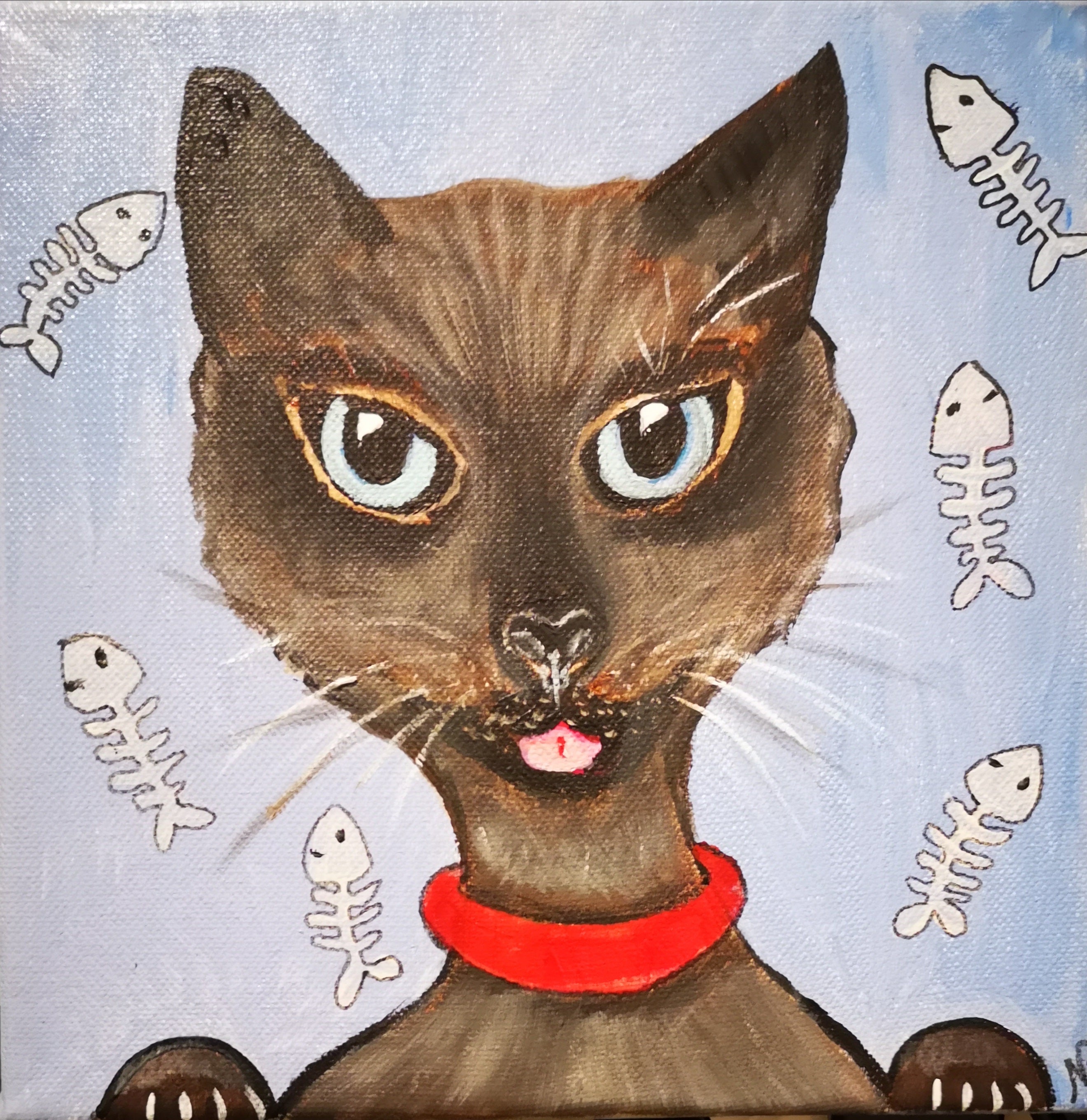 Siam Siam mangeur de Poissons