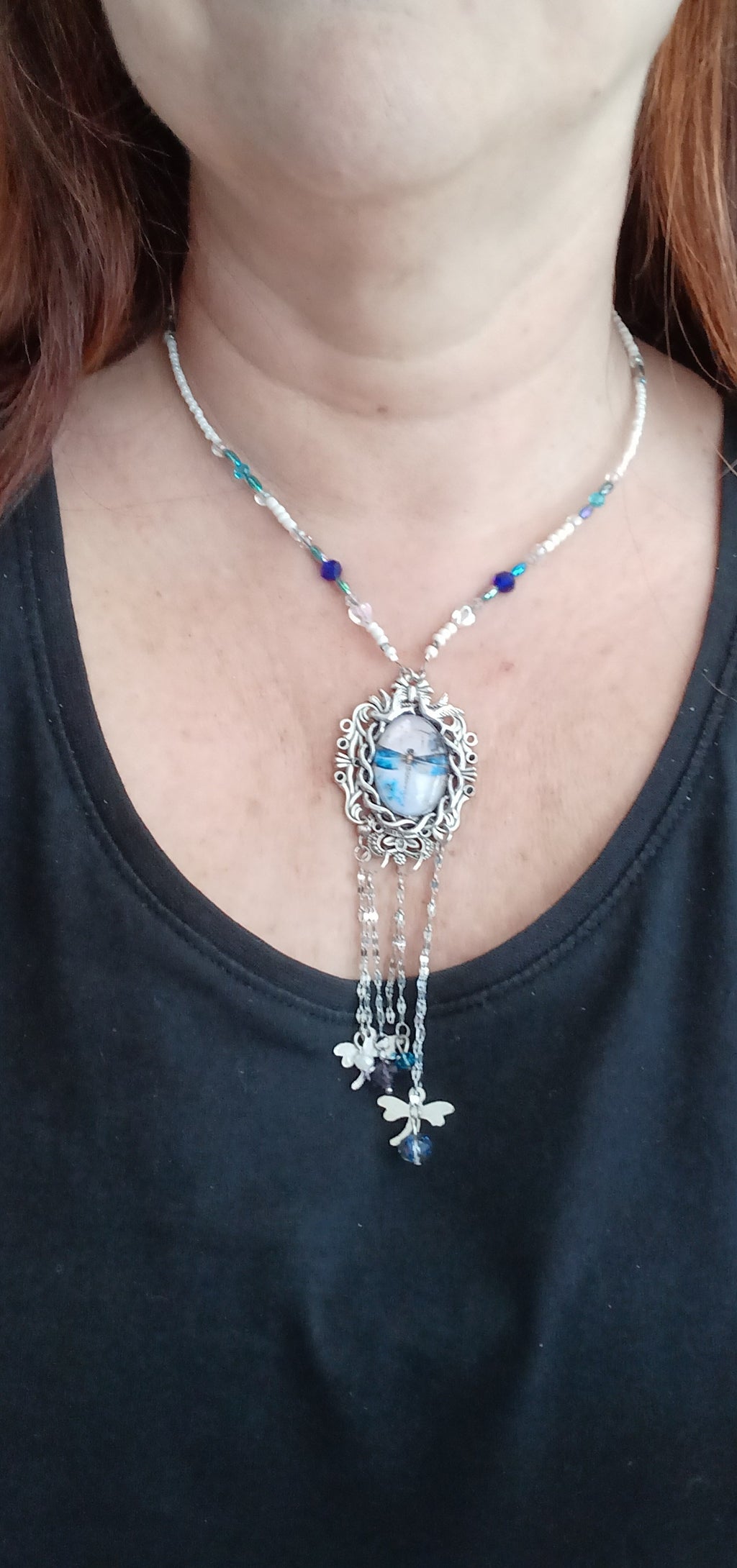 Petit collier Libellule
