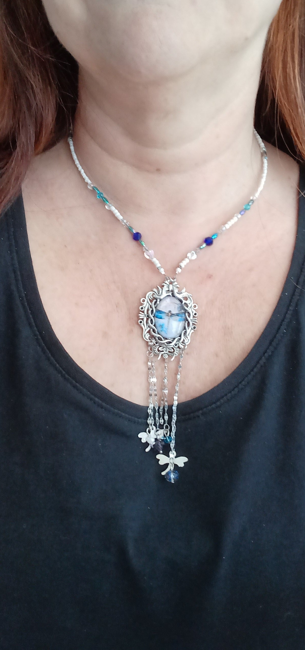 Petit collier Libellule