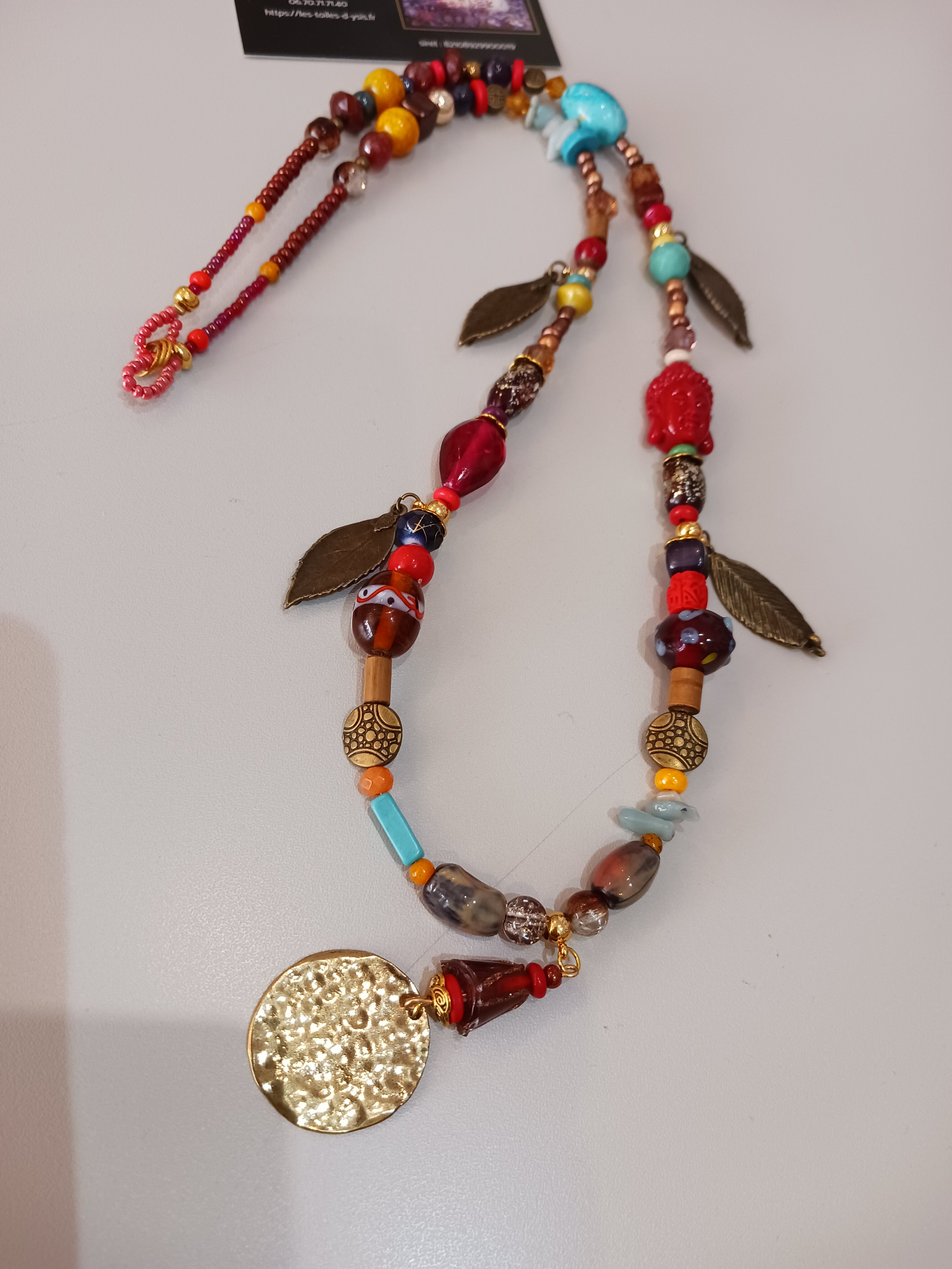 Collier boho zen