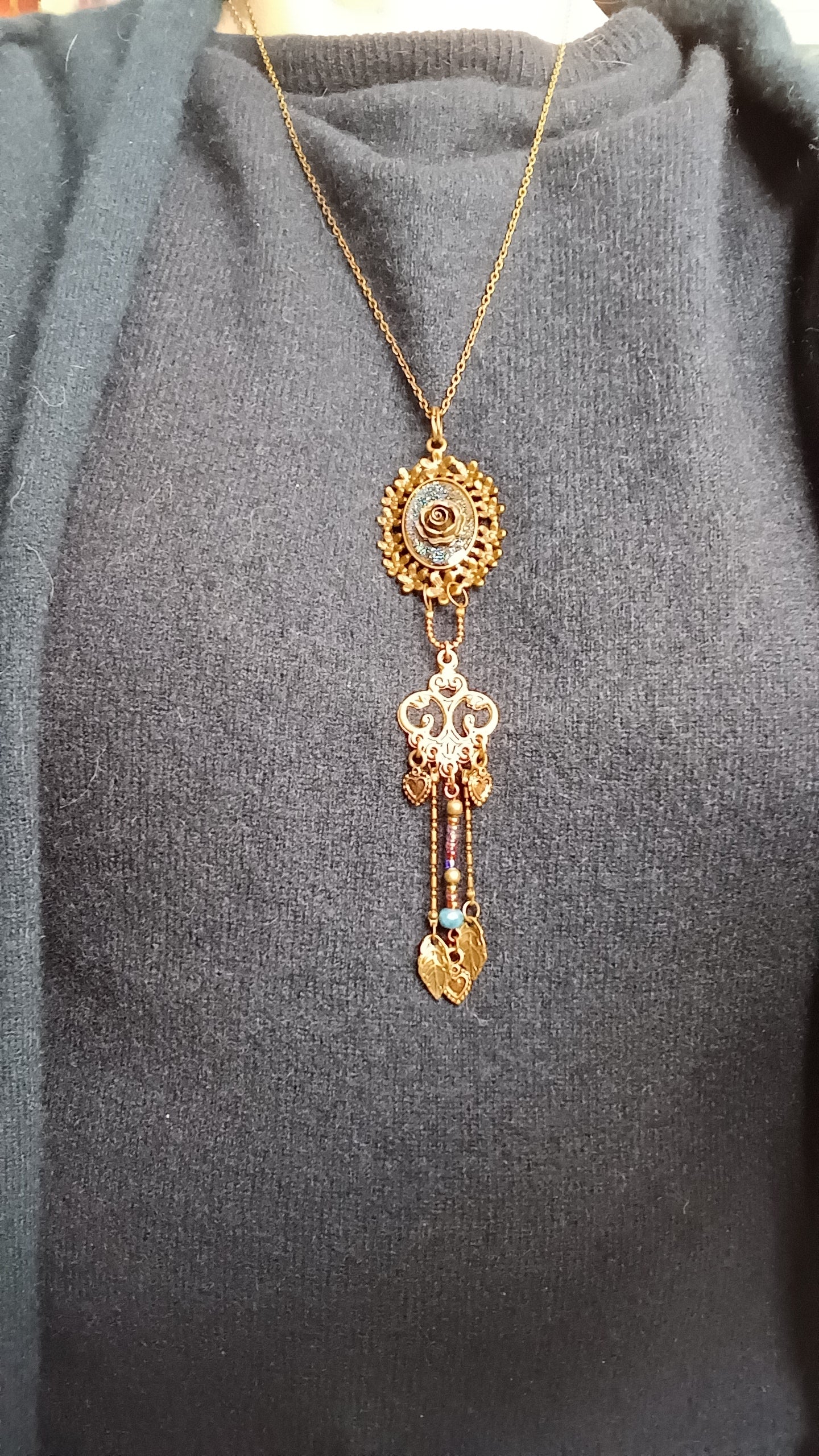 Collier Bleu nuit