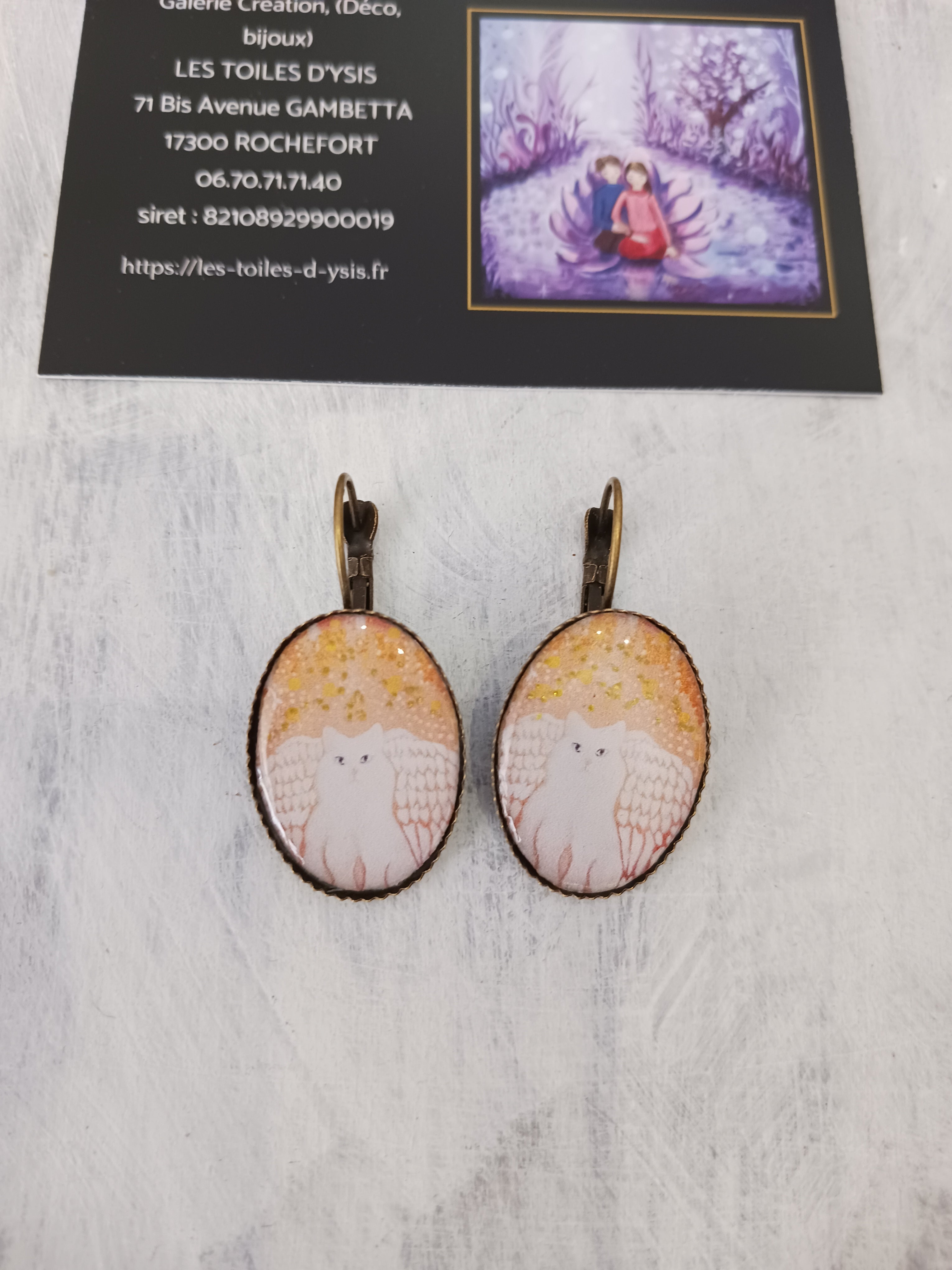 Boucles Chat ange
