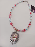 Collier rose 🌹 éternelle