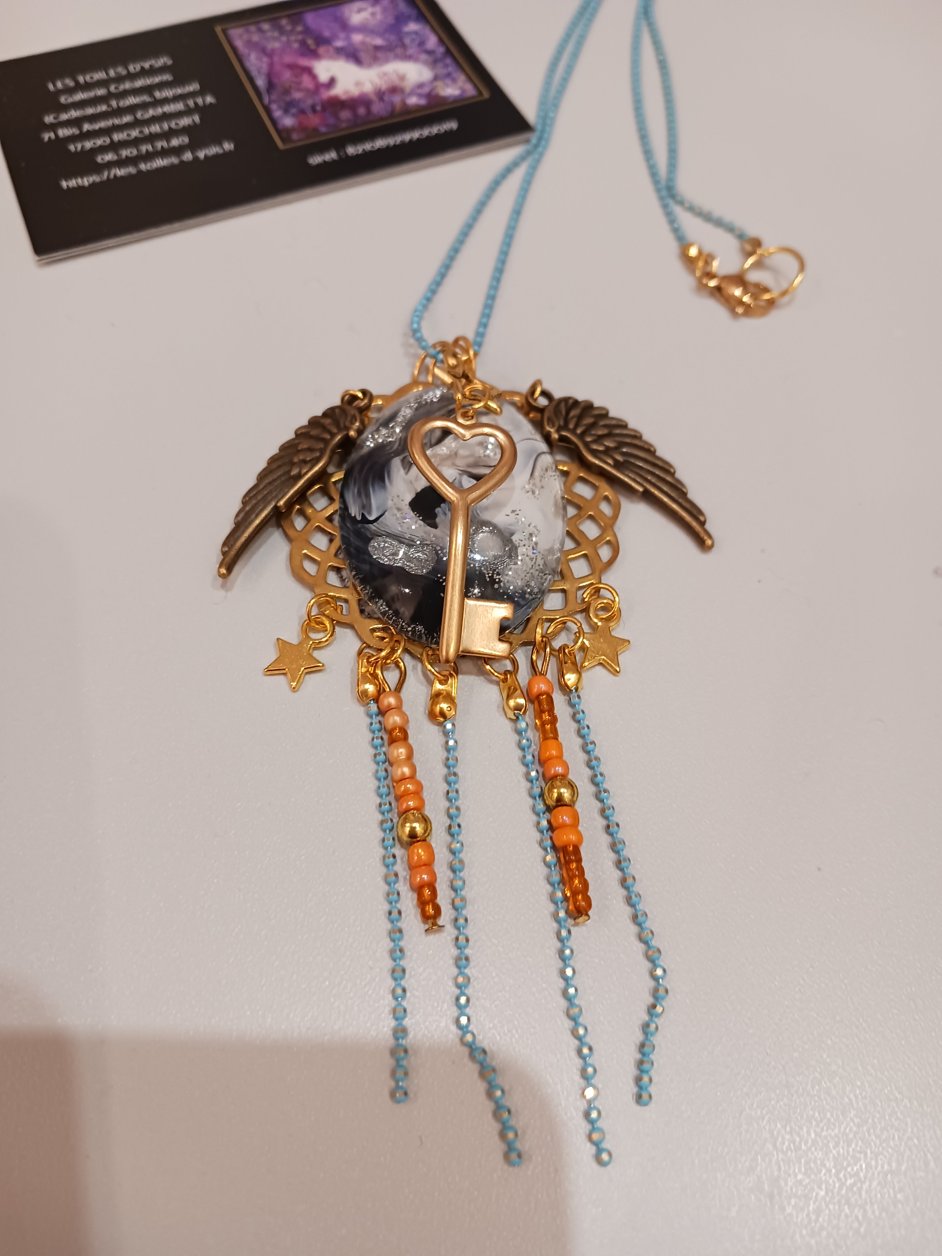 Collier les ailes du Destin